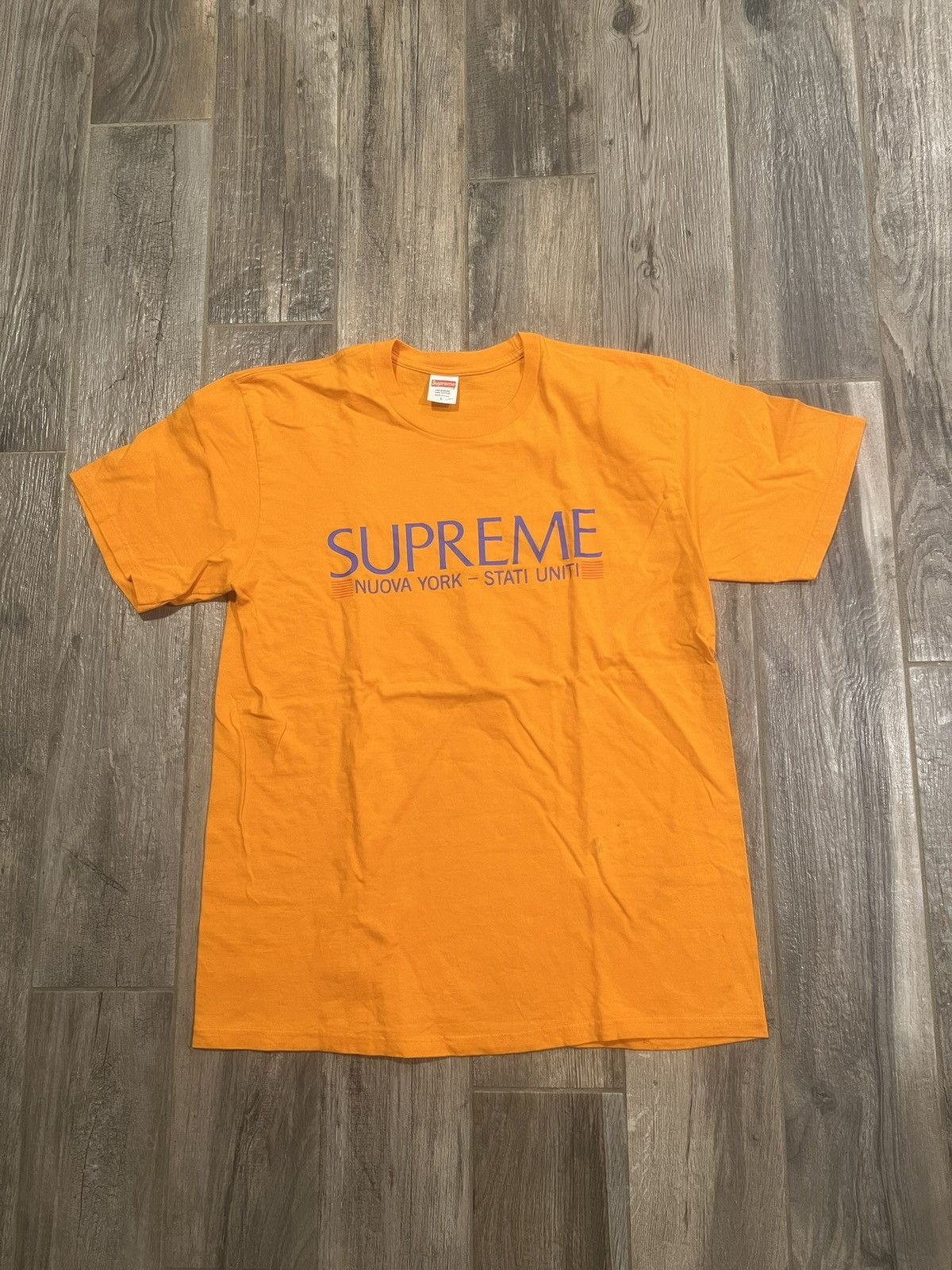 Supreme Supreme 2020 Nuova York Tee Size US L / EU 52-54 / 3 - 1 Thumbnail