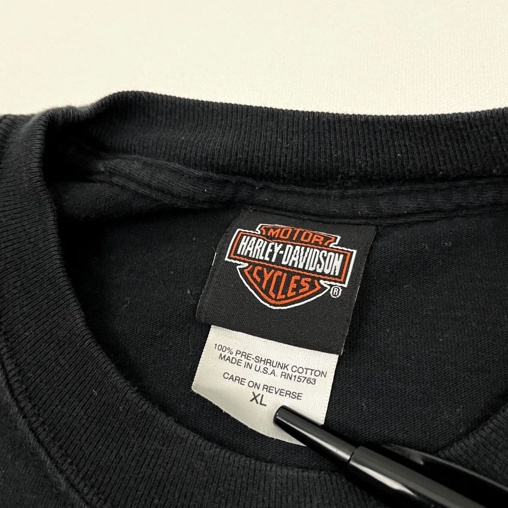 Harley Davidson VINTAGE Harley-Davidson Shirt Mens XL Black Fire Flames Biker Long Sleeve 2006 VTG Size US XL / EU 56 / 4 - 5 Thumbnail