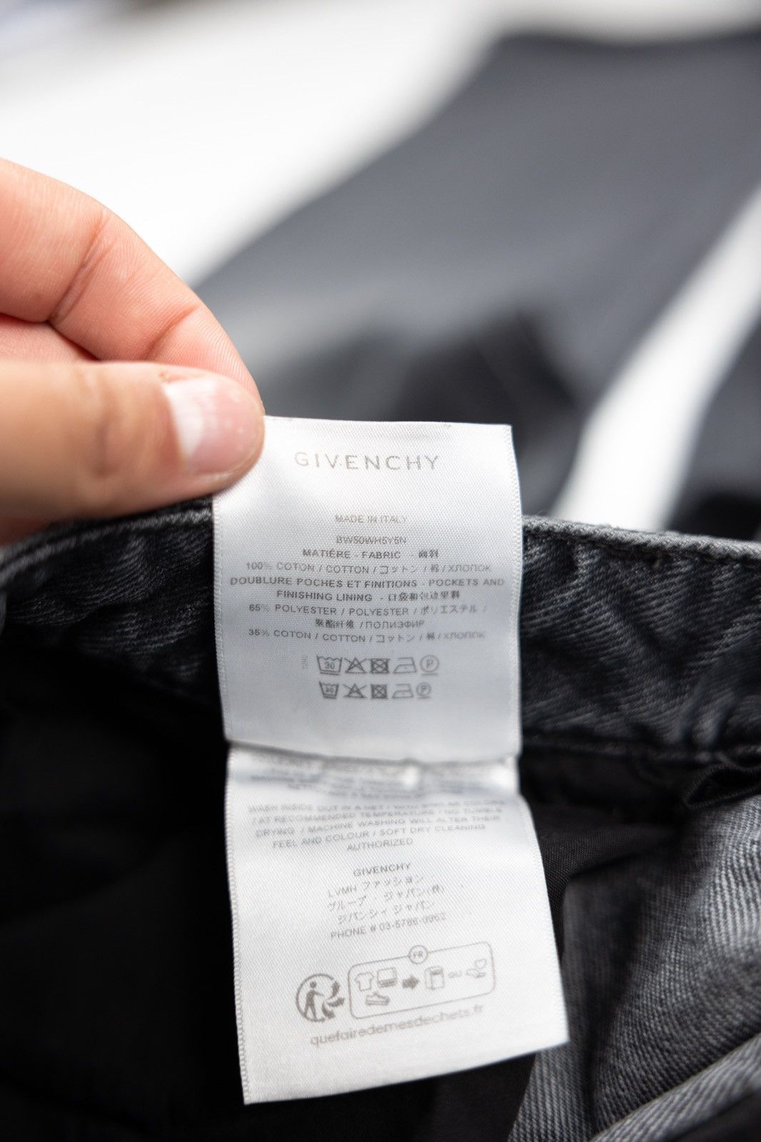 Givenchy Givenchy Wide Leg Denim Size US 28 / EU 44 - 9 Thumbnail
