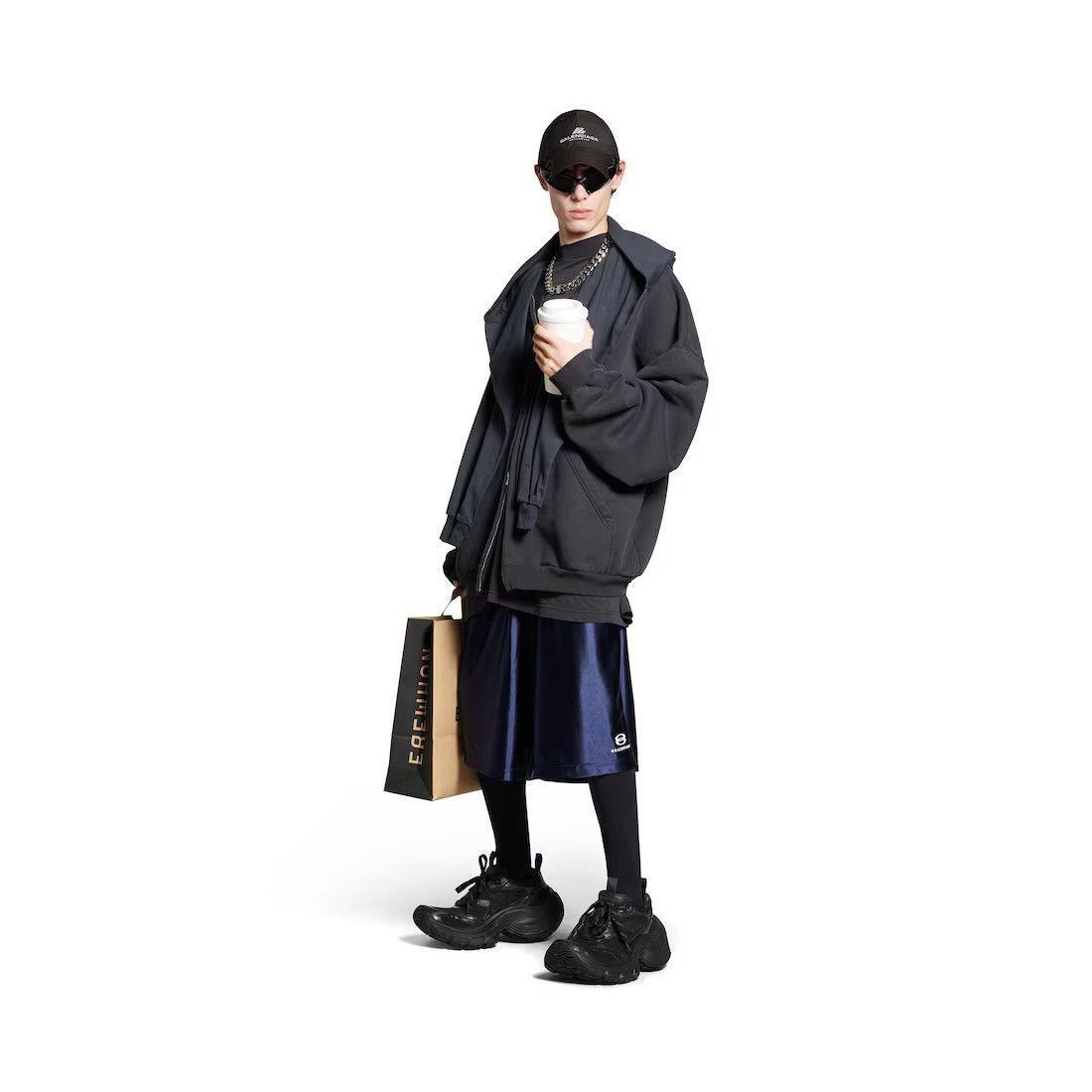 Balenciaga o1w1db11125 10XL Sneakers in Black Size US 6 / EU 39 - 8 Thumbnail