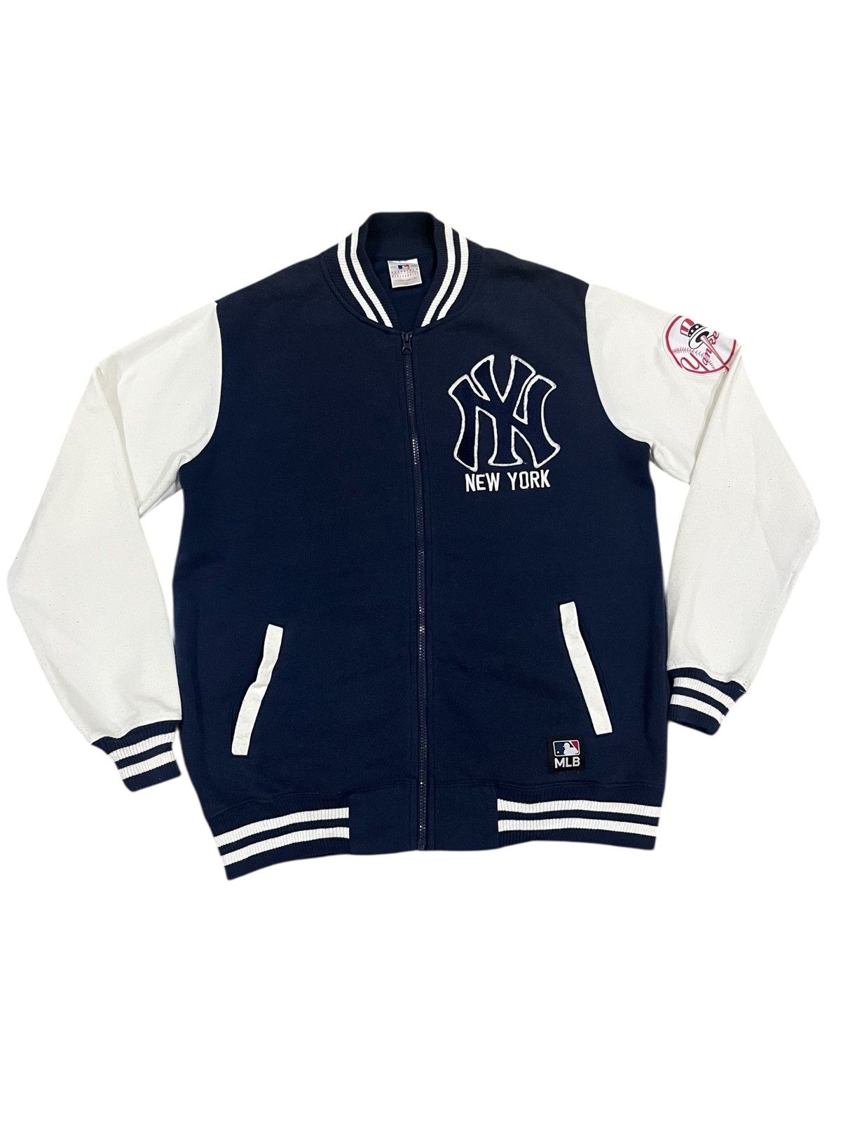New York Yankees VINTAGE NEW YORK YANKEES MLB VARSITY JACKET Size US L / EU 52-54 / 3 - 1 Thumbnail