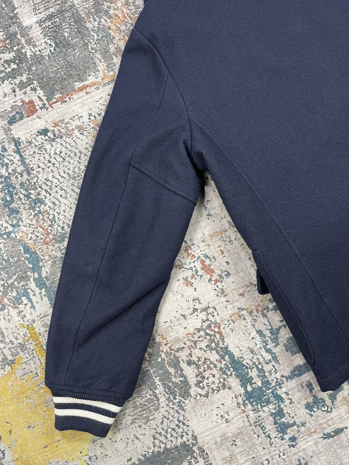 Woolrich Woolen Mills Woolrich Wool Double Breasted Navy Sailor Peacoat Size US L / EU 52-54 / 3 - 6 Thumbnail
