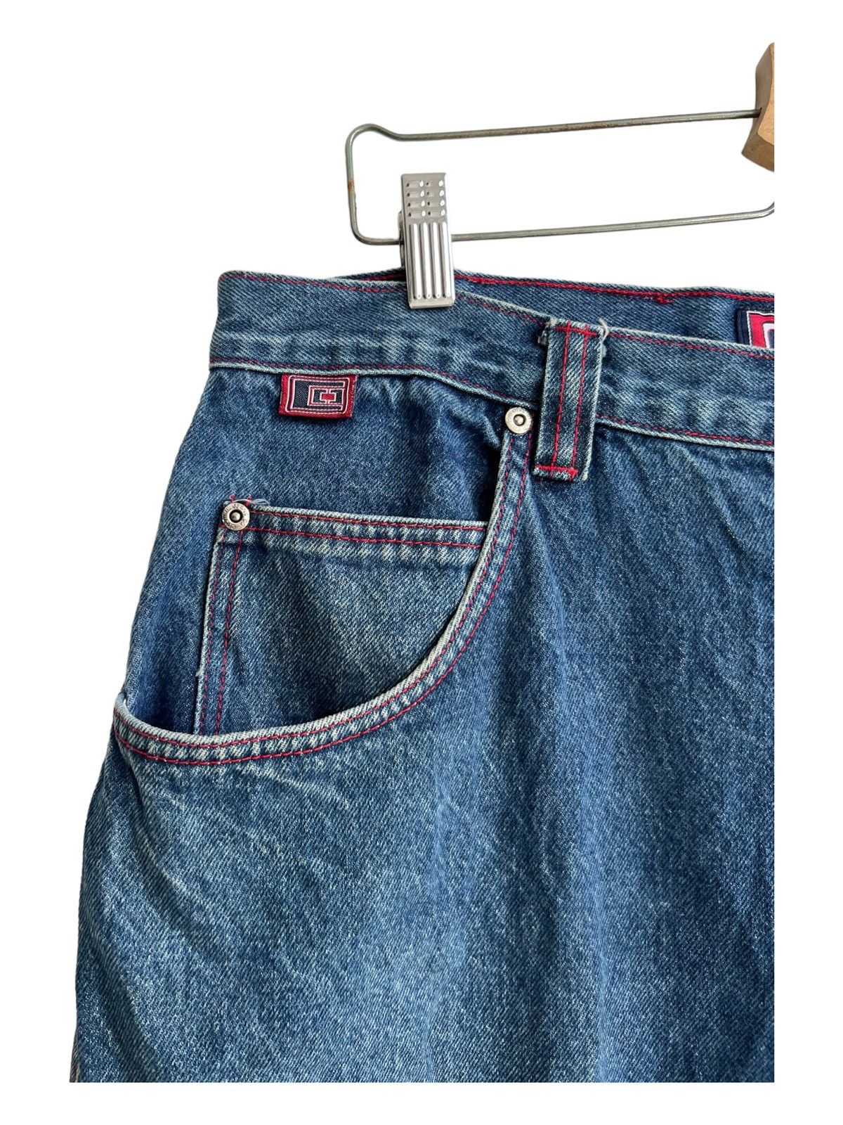 Fubu × JNCO Y2K JNCO Style Culture Big Pockets Baggy HipHop Jeans Denim Size US 38 / EU 54 - 8 Thumbnail