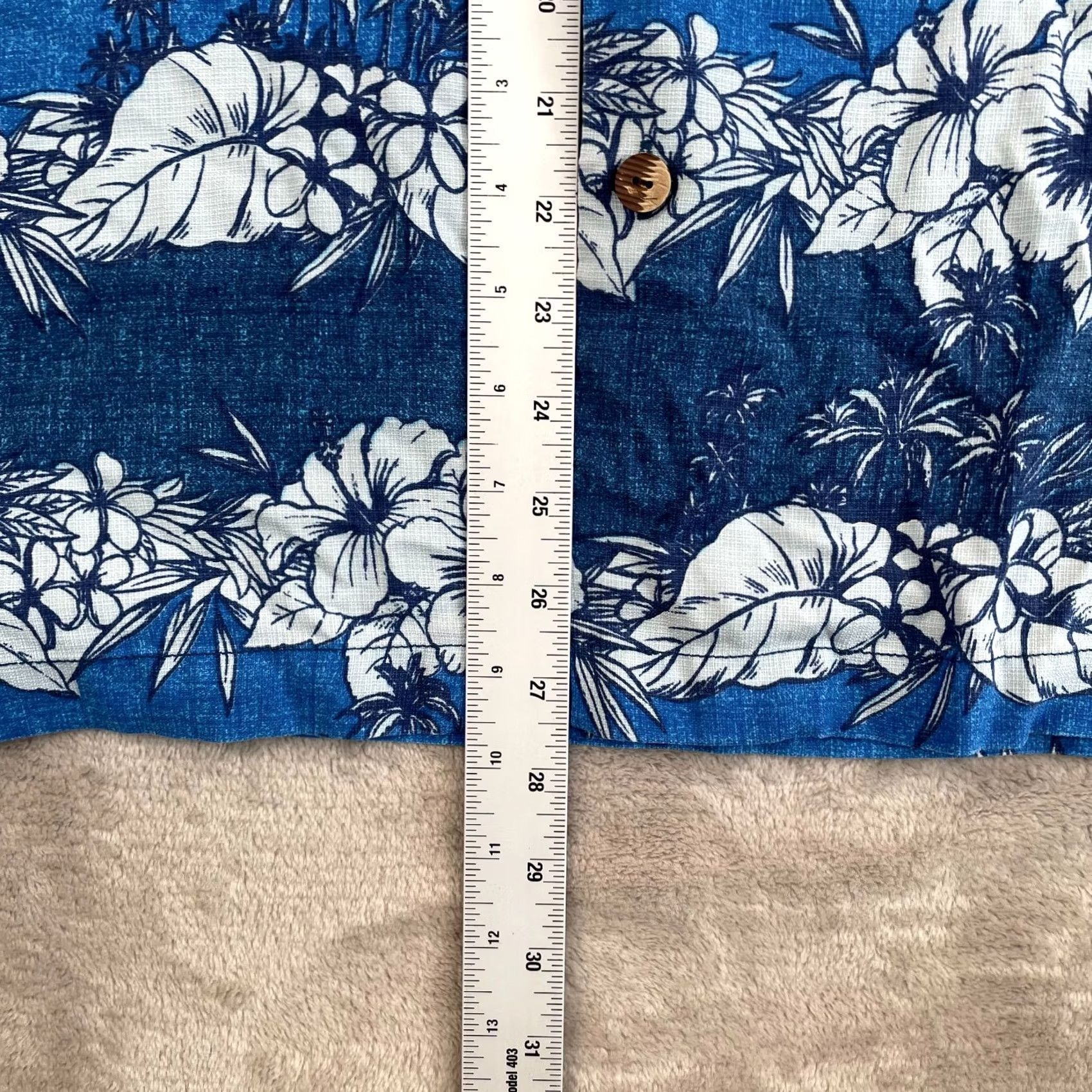 Tommy Bahama Tommy Bahama Island Zone Shirt Men Small Blue Floral Hawaiian Short Sleeve Size US S / EU 44-46 / 1 - 7 Thumbnail