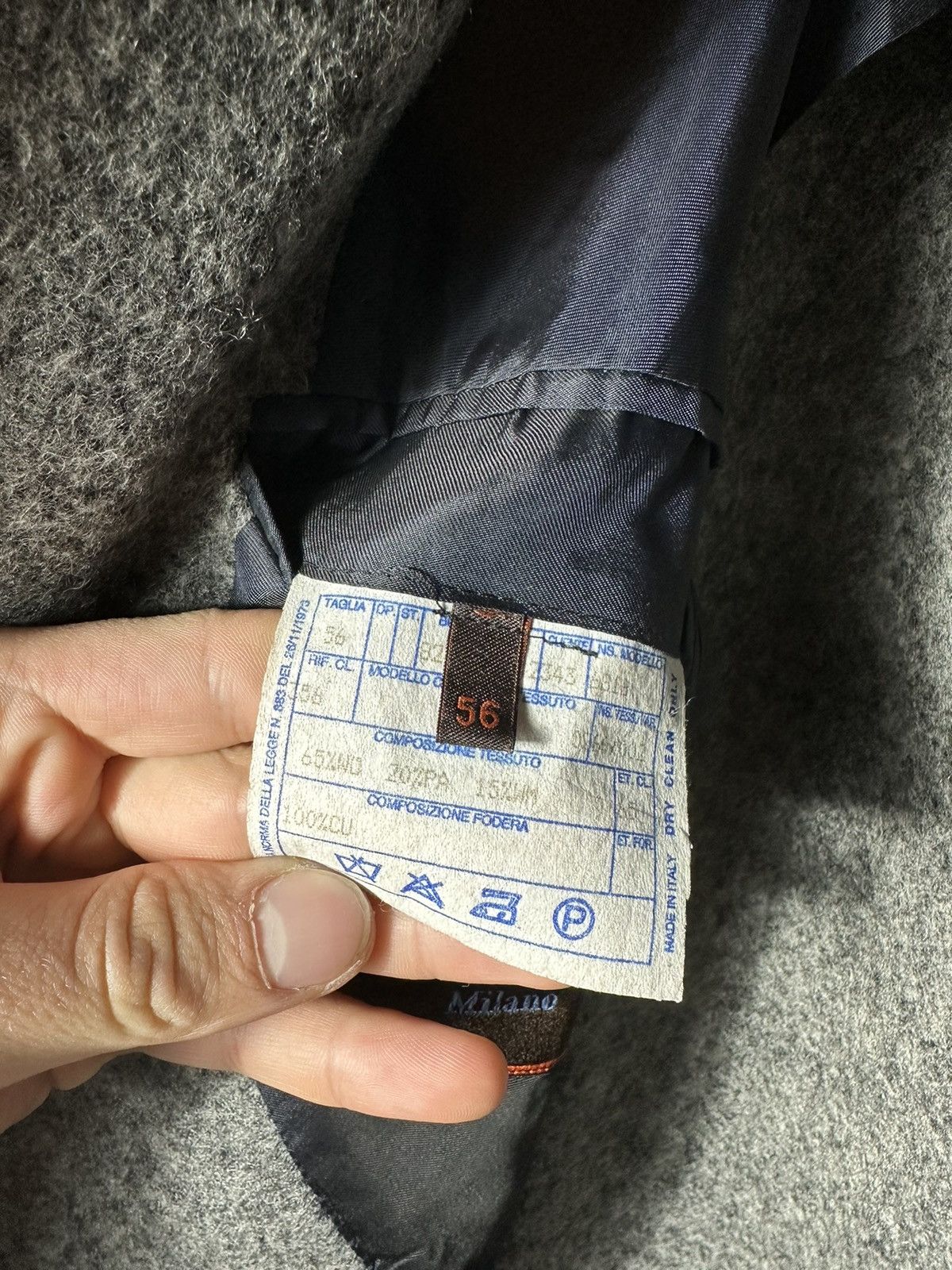 Etro Mens Wool Coat Etro Made in Italy Size US L / EU 52-54 / 3 - 9 Thumbnail