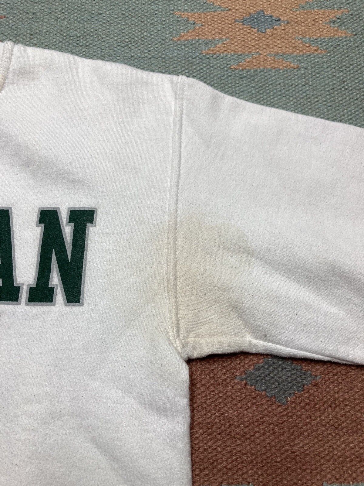 Gildan Y2K Michigan state crewneck sweatshirt cropped small MSU Size US S / EU 44-46 / 1 - 3 Thumbnail