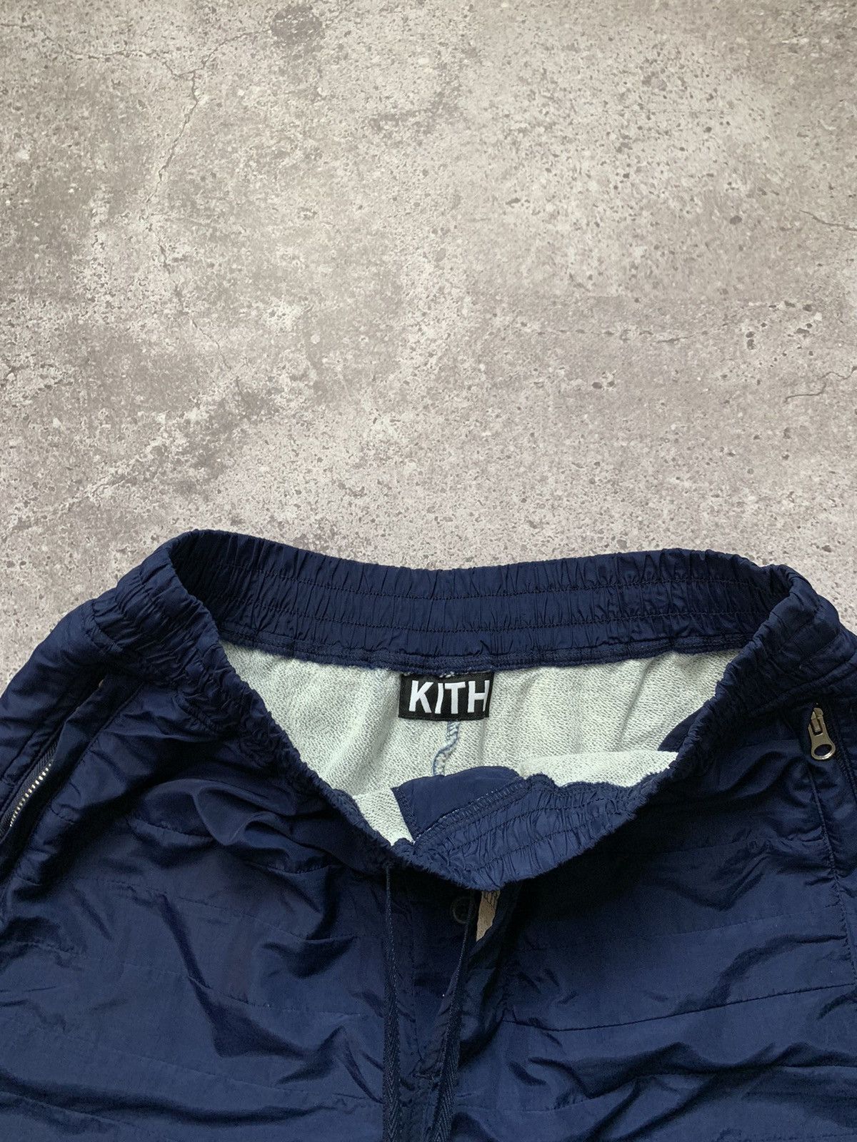 Kith Kith Nylon Shorts - Sweatpants Navy Camo Joggers Size US 34 / EU 50 - 6 Thumbnail