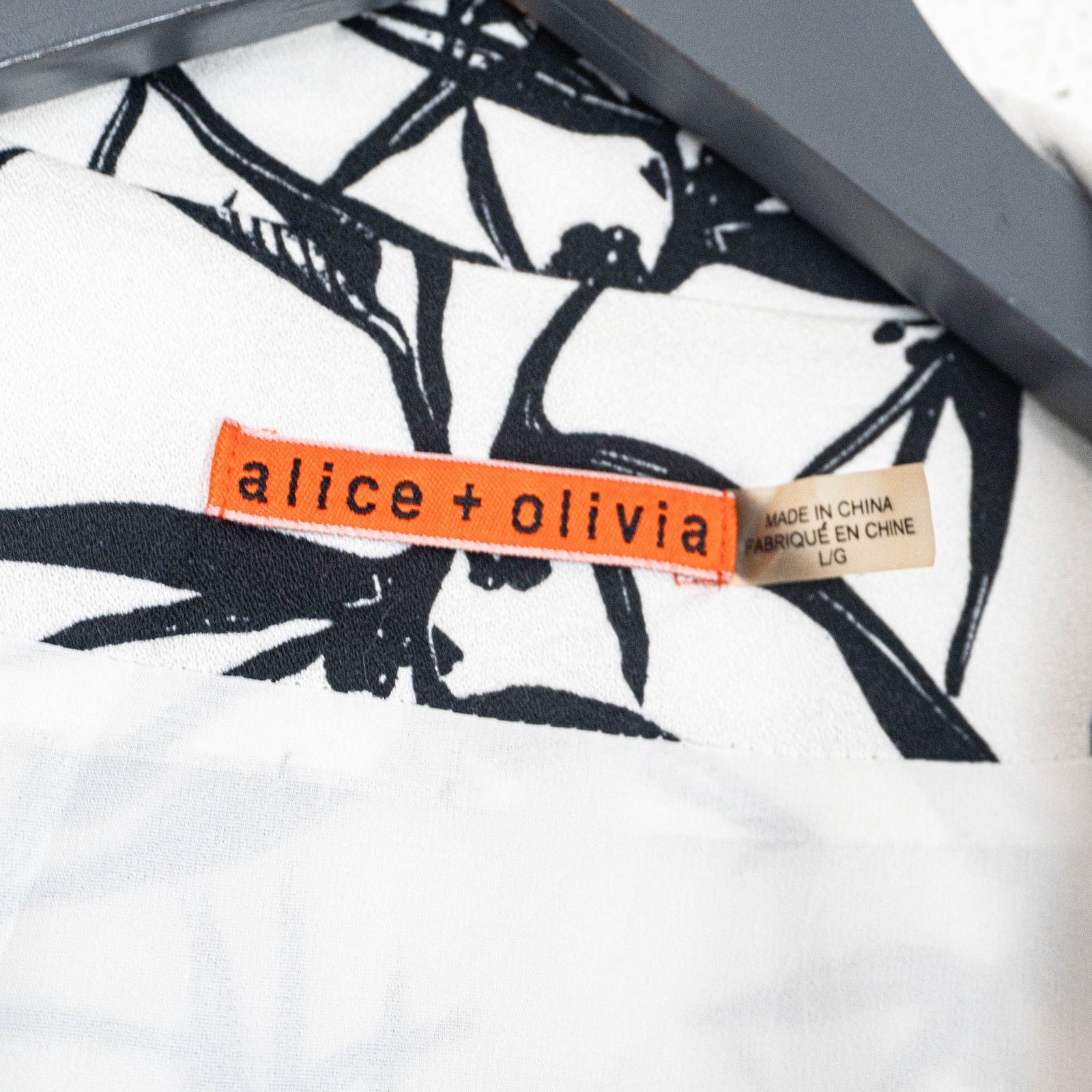 Alice + Olivia Alice + Olivia Botanical ink Open Front Kimono Jacket Top Size L / US 10 / IT 46 - 3 Thumbnail