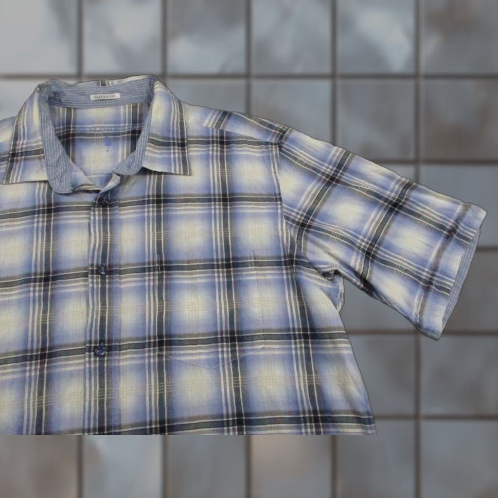 Tailorbyrd **Tailorbyrd Shirt Mens Large Blue Plaid Button-Up Classic Fit** User: Tailorbyrd Shirt Mens Large Blue Plaid Button-Up Classic Fit Size US L / EU 52-54 / 3 - 1 Thumbnail