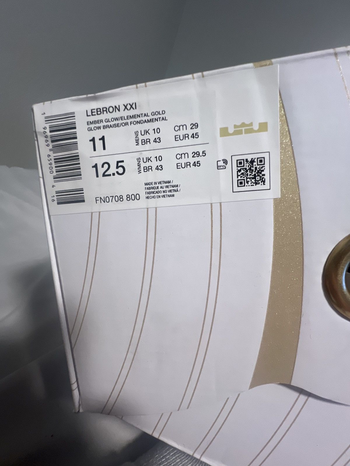 Nike lebron 21 Ember Glow Size US 11 / EU 44 - 7 Thumbnail