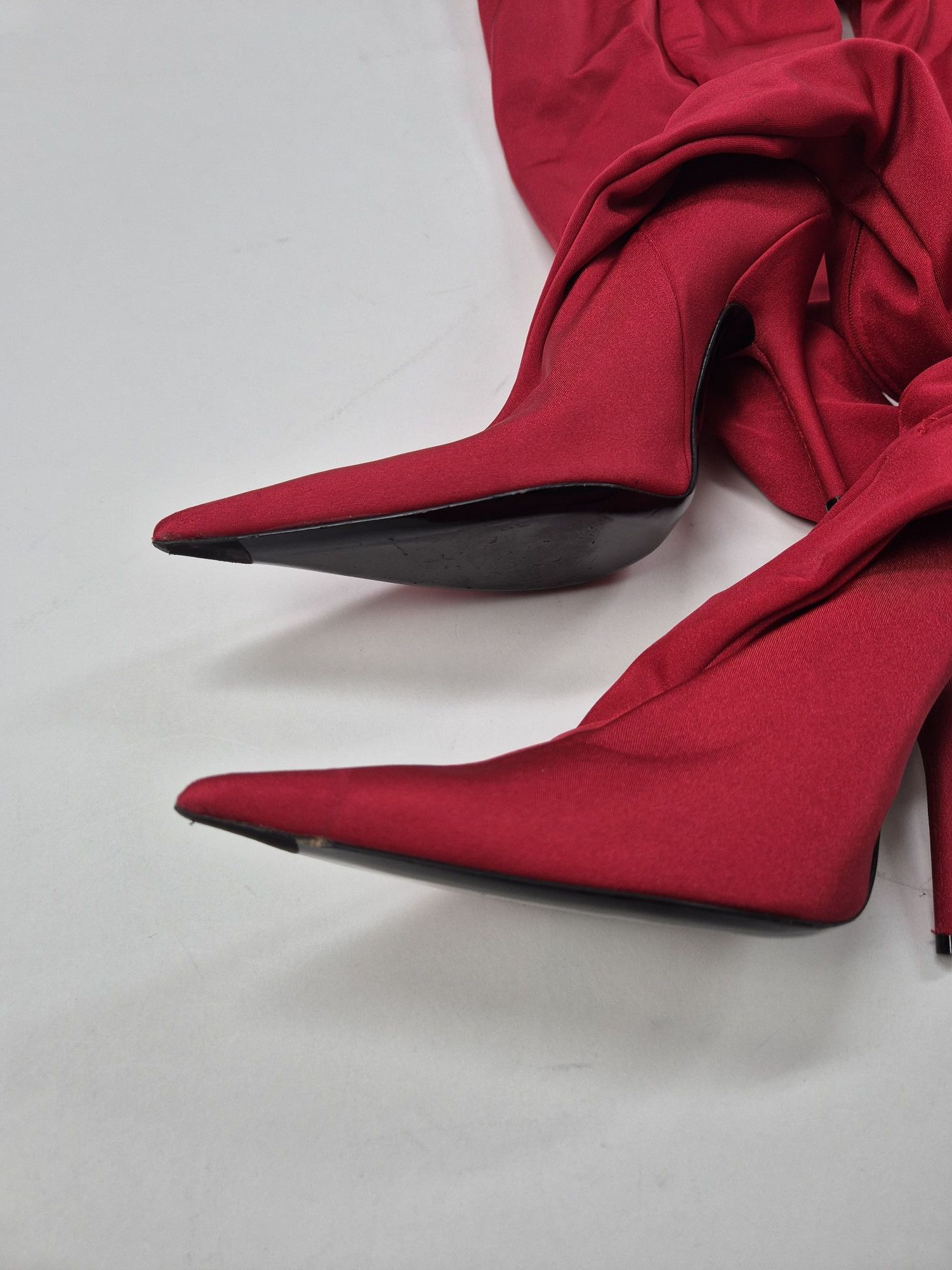 Balenciaga Balenciaga red leggings-high heel shoes Size US 8 / IT 38 - 11 Thumbnail