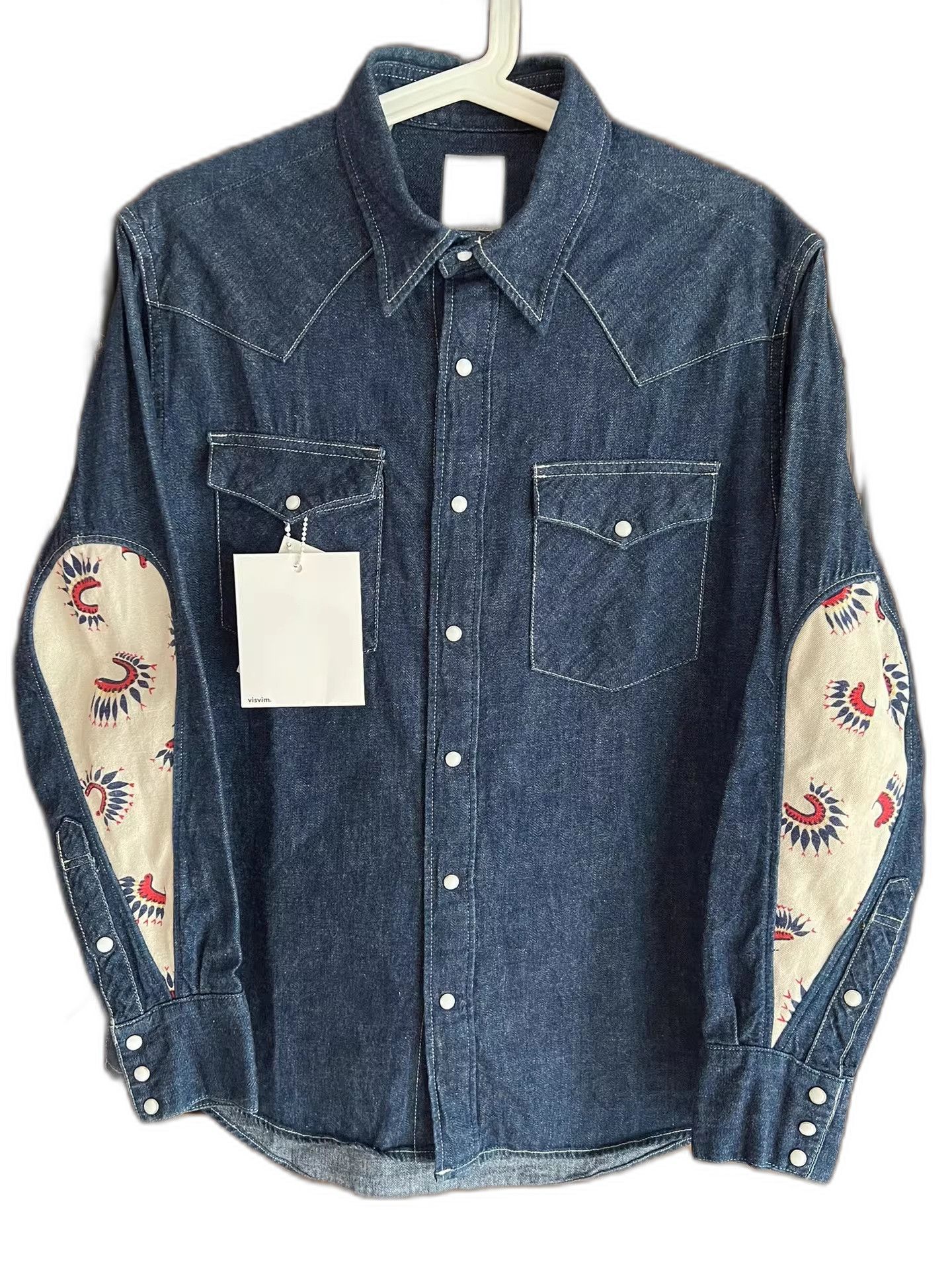 Visvim visvim 15AW Indian Drop Denim Shirt Size US S / EU 44-46 / 1 - 1 Thumbnail