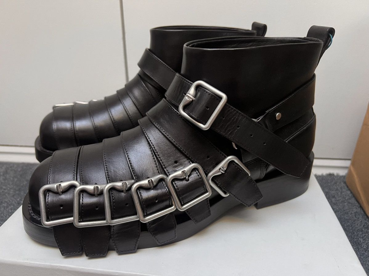 Burberry Burberry Roper Buckled Biker Boots Size US 12 / EU 45 - 2 Thumbnail