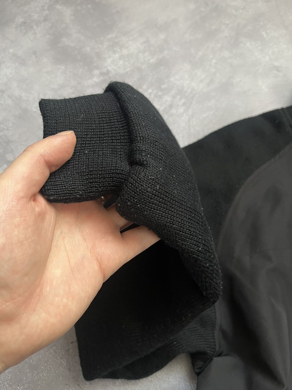 Oakley 90s Vintage Oakley Jacket Black Knitted Sleeve Size US L / EU 52-54 / 3 - 4 Thumbnail