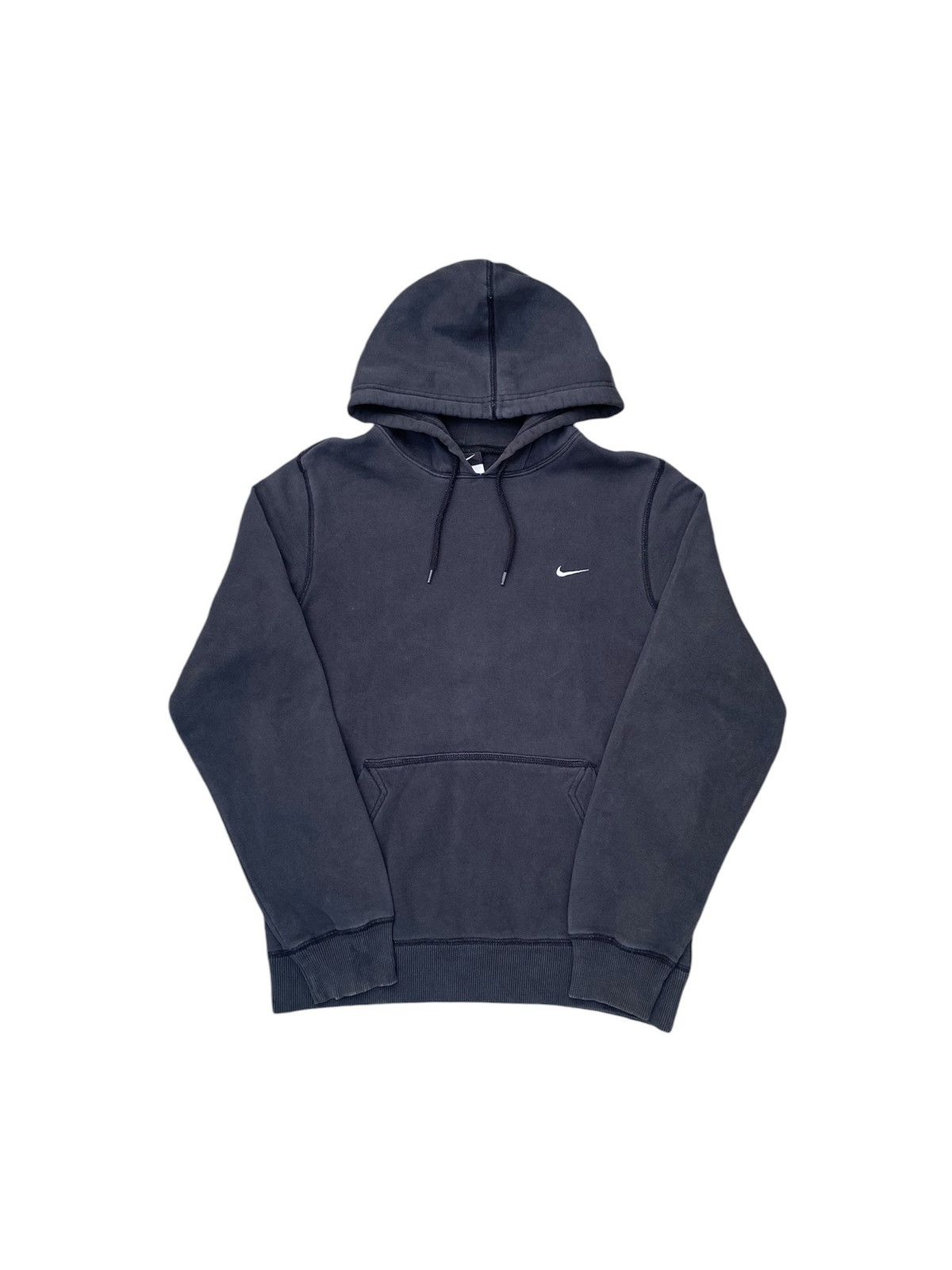 Japanese Brand × Nike Faded Nike Small Swoosh Logo Hoodie Size US S / EU 44-46 / 1 - 3 Thumbnail