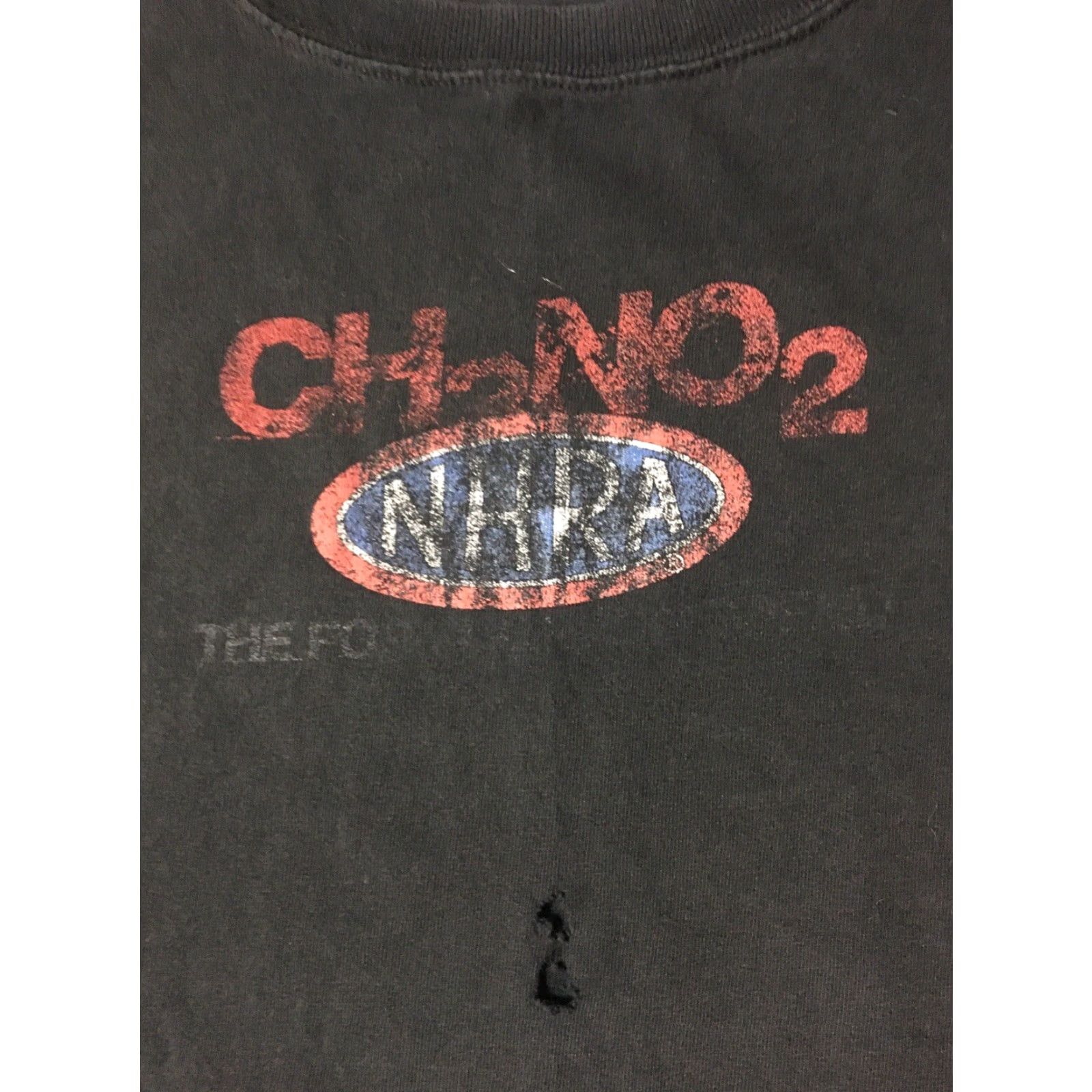 Anvil VINTAGE NHRA Nitromethane Fuel Faded Distress Shirt XL NASCAR Racing Grunge Punk 90s Size US XXL / EU 58 / 5 - 4 Thumbnail