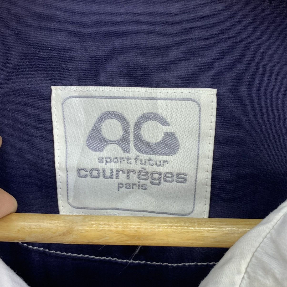 Courreges Vintage Courreges Paris USA Flag Colour Zipper Jacket Size US XL / EU 56 / 4 - 11 Thumbnail