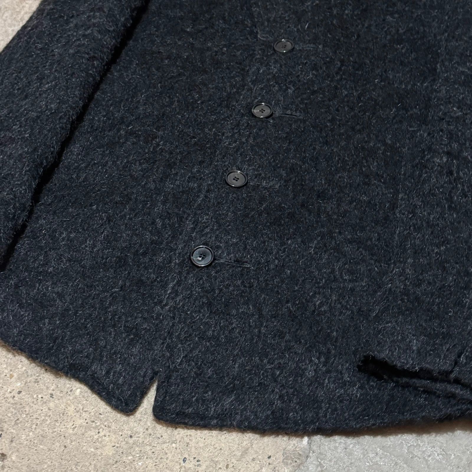 Ann Demeulemeester F/W 2011 Ann Demeulemeester asymmetrical buttons coat Size US S / EU 44-46 / 1 - 3 Thumbnail