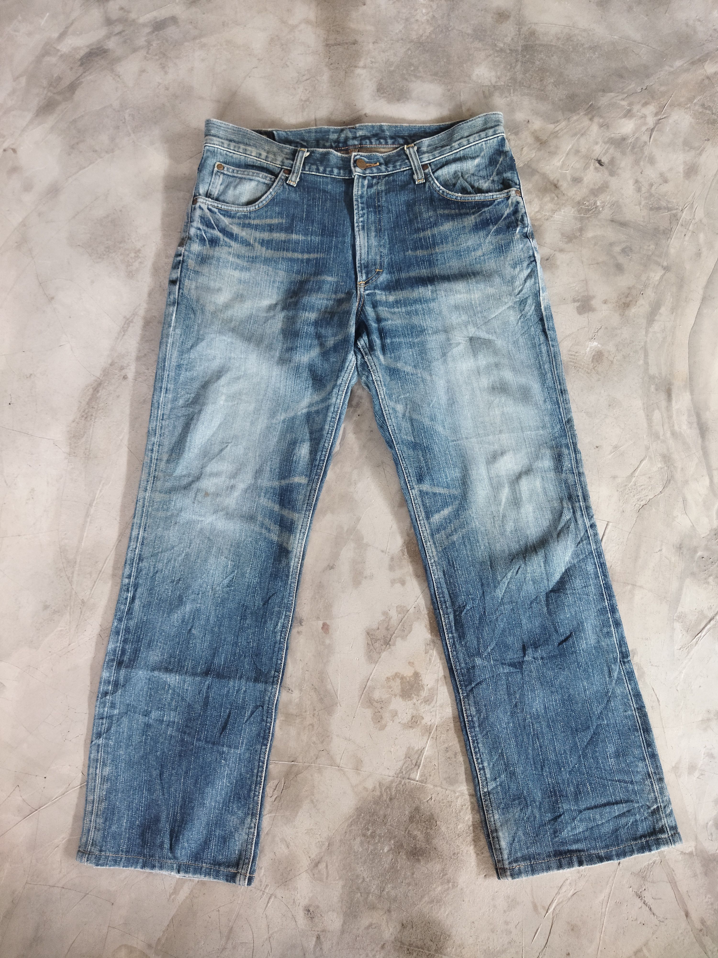 Lee × Vintage VINTAGE LEE RIDERS FADED BLUE JEANS PANTS Size US 36 / EU 52 - 1 Thumbnail