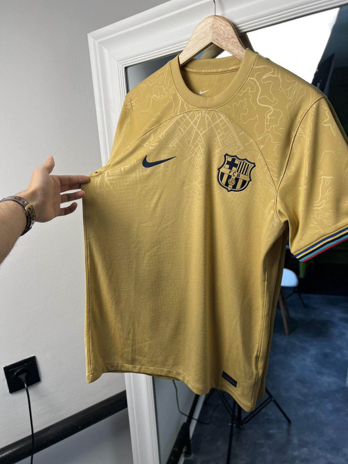 Nike Nike Barcelona Away Jersey 22/23 S Nöggu Jr #28 Size US S / EU 44-46 / 1 - 18 Thumbnail