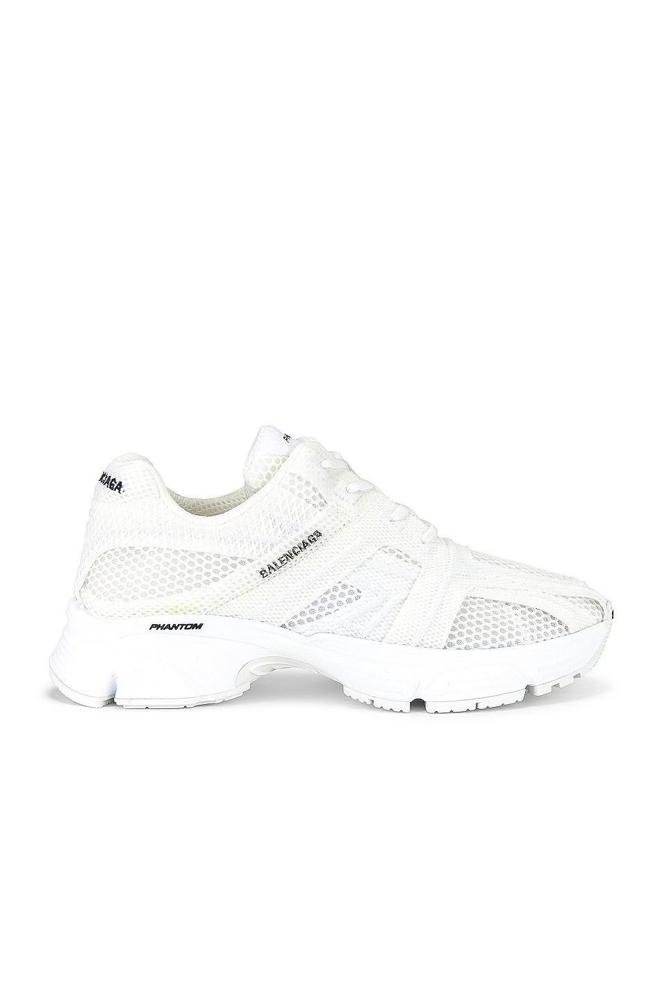 Balenciaga o1mt1gz0924 Phantom Sneaker in White Size US 8 / EU 41 - 1 Thumbnail