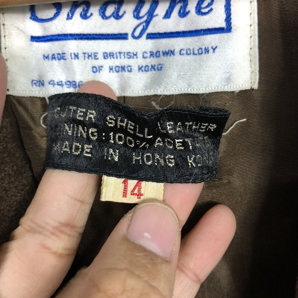 Japanese Brand VINTAGE BIKER LEATHER JACKET SLEEVE LESS SHYNE ISSEY MIYAKE Size US M / EU 48-50 / 2 - 20 Thumbnail