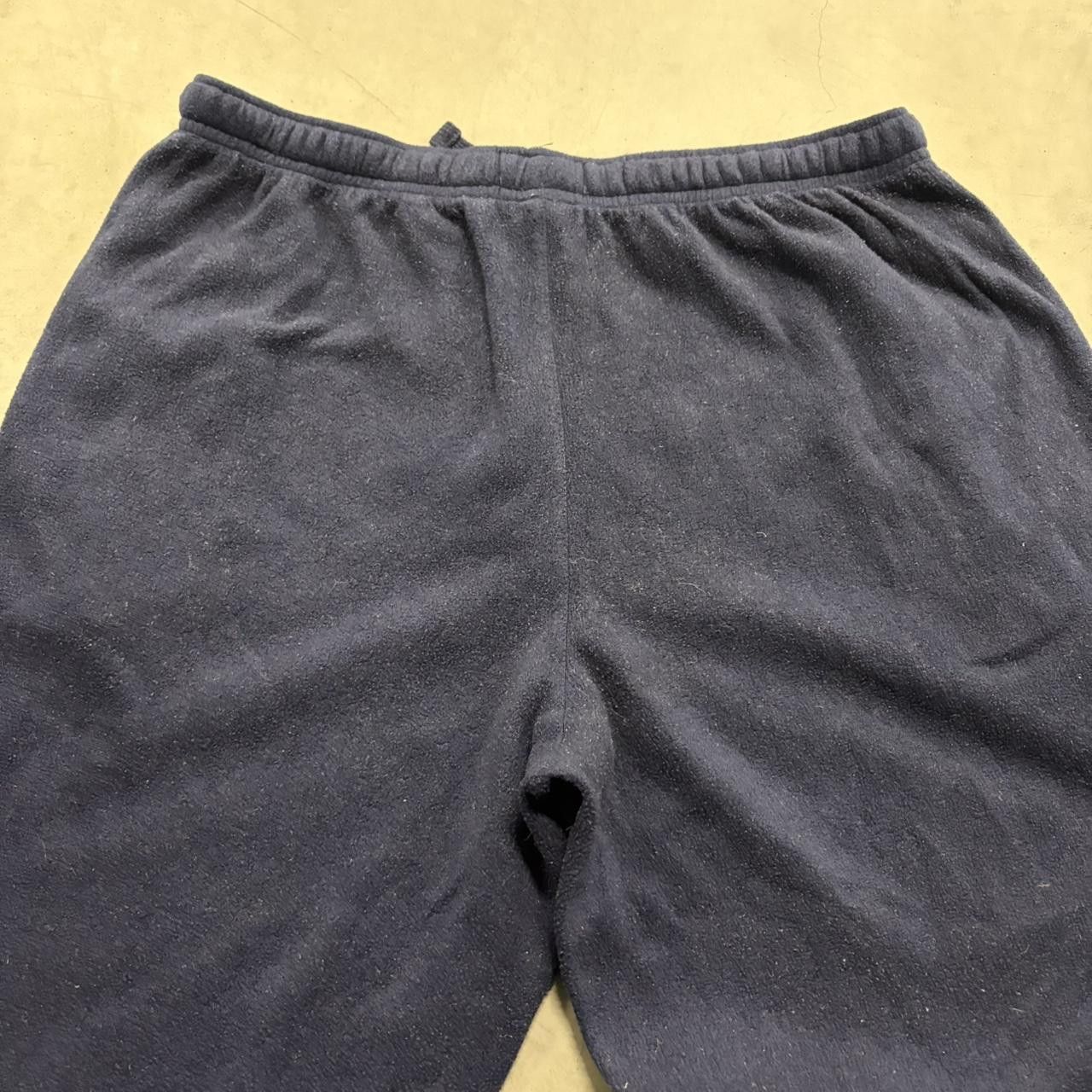 Vintage Crazy Vintage Y2K/2000s Baggy Navy Blue Loungewear Sweatpants! Size US 32 / EU 48 - 5 Thumbnail