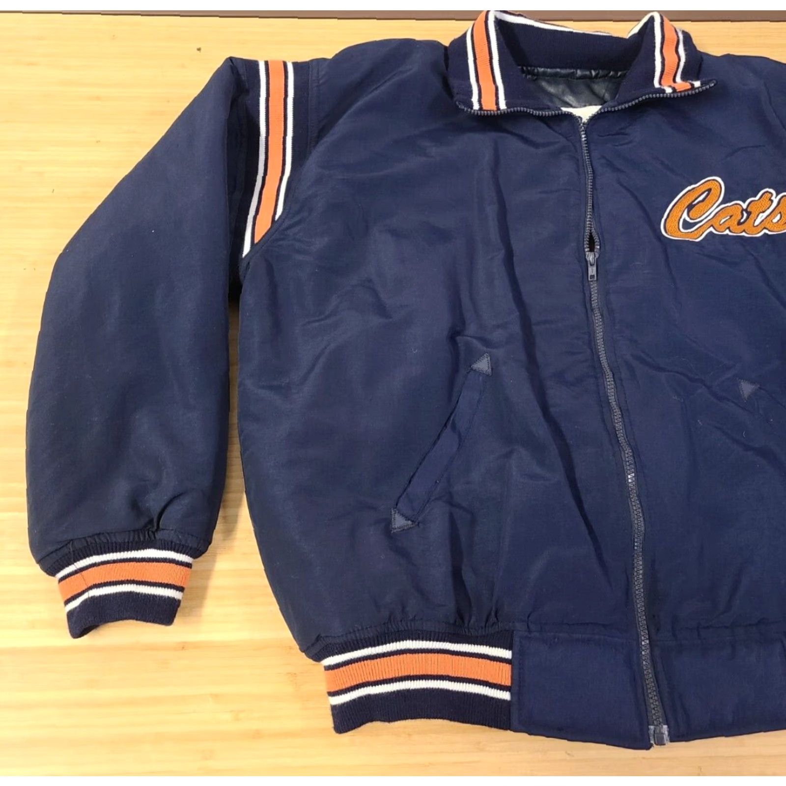 Vintage VINTAGE C-Pro Jacket Baseball Tucson AZ Cienega High School Bomber XL Blue Logo Size US XL / EU 56 / 4 - 3 Thumbnail