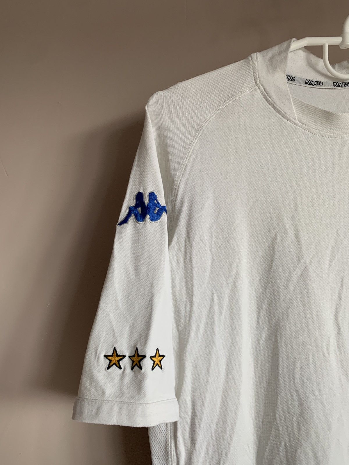 Kappa × Vintage Italy 2002 Away Football Shirt Kappa Vintage Soccer TOTTI Size US S / EU 44-46 / 1 - 3 Thumbnail