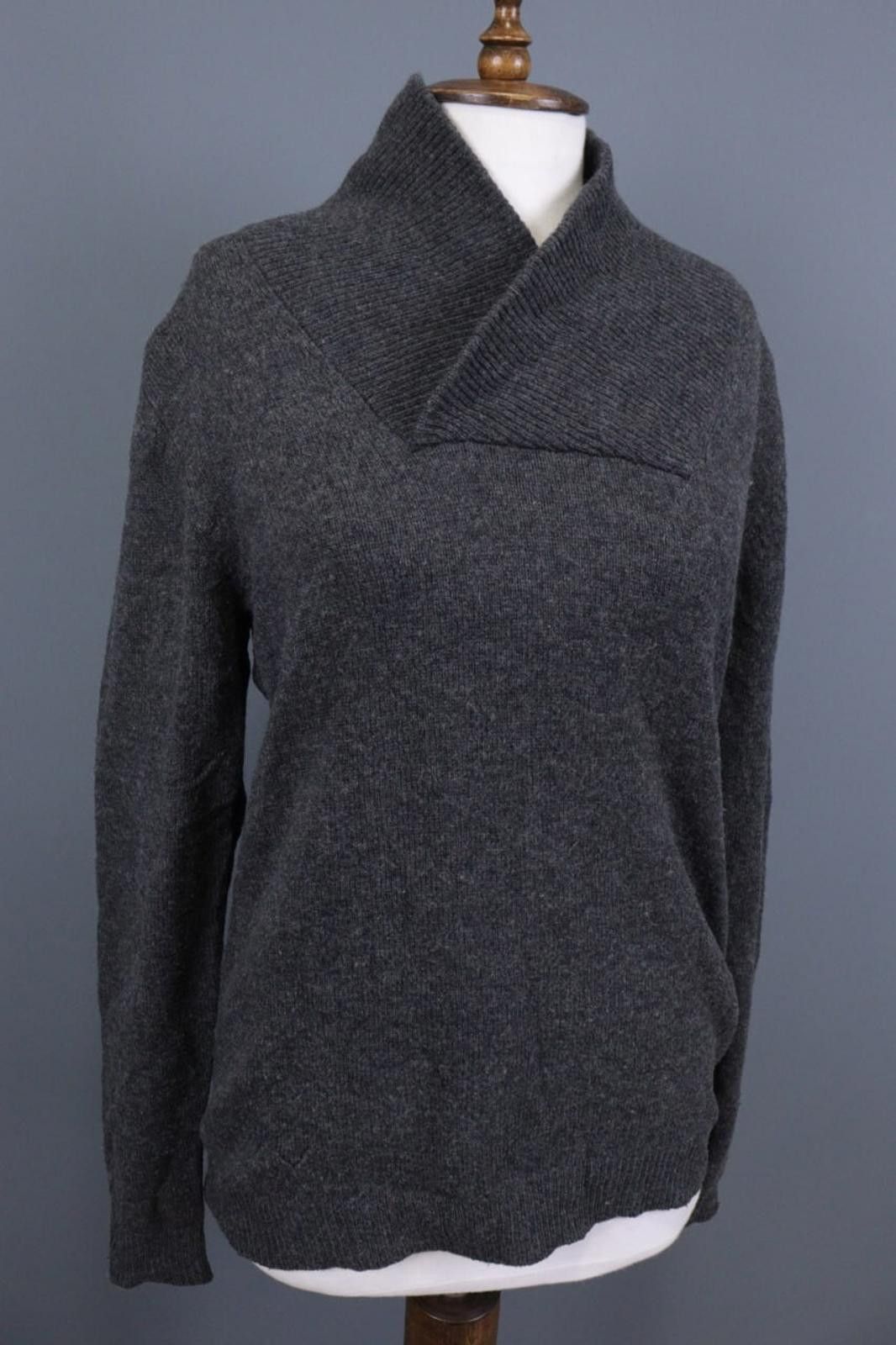 Zadig & Voltaire Zadig & Voltaire Dolcfge Gray Wool Swetshirt Sweater Size S Size S / US 4 / IT 40 - 4 Thumbnail