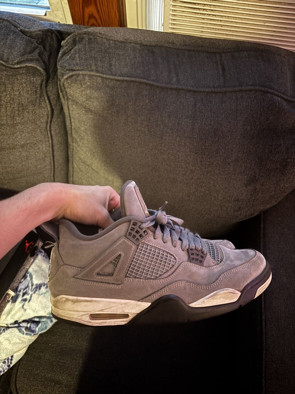 Jordan Brand Jordan 4 Cool Grey Size US 10.5 / EU 43-44 - 2 Thumbnail