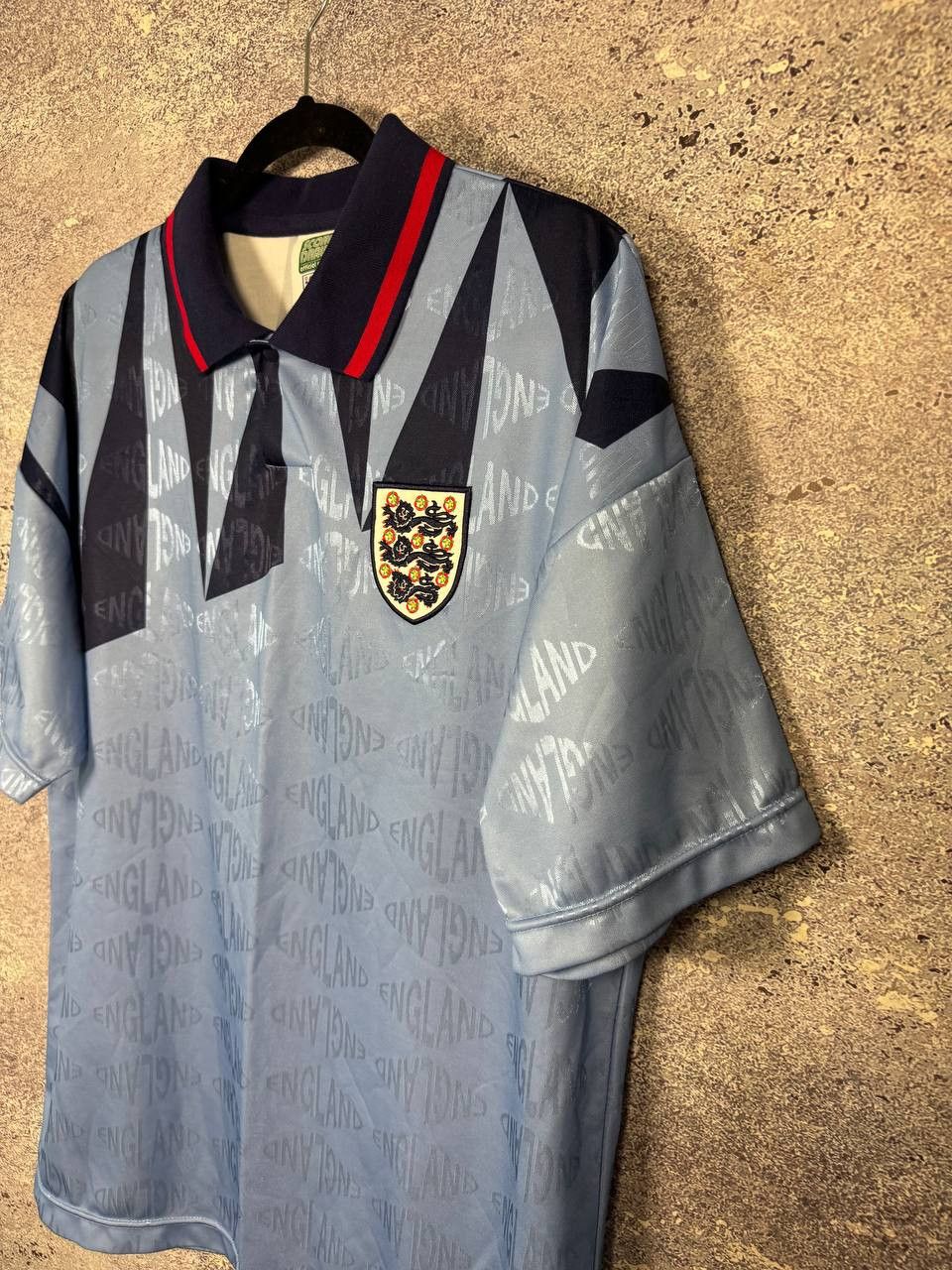 Vintage 90's England National Team 1994 Score Draw Jersey Size US L / EU 52-54 / 3 - 8 Thumbnail