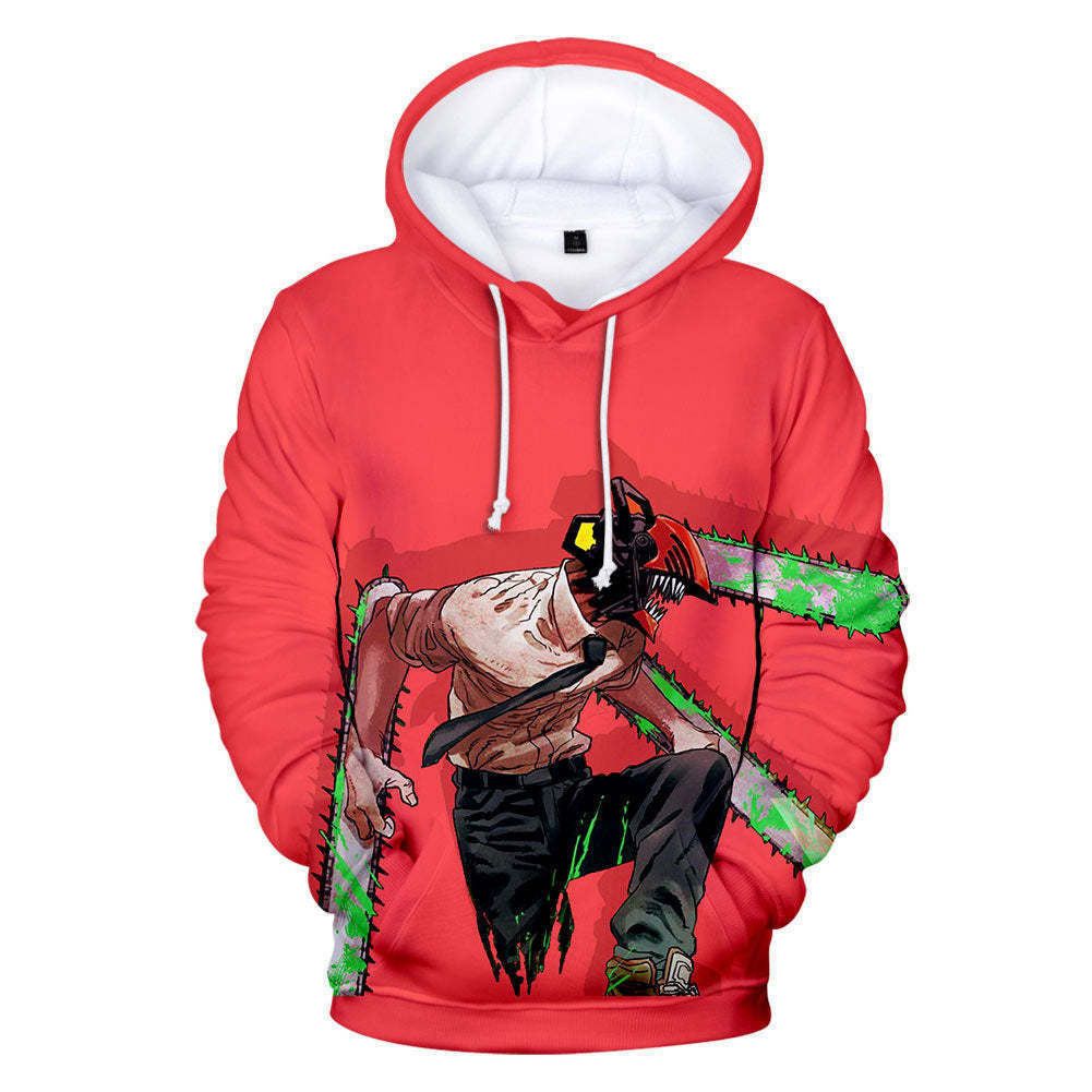 Japanese Brand Chainsaw Man Hoodies Size US XXL / EU 58 / 5 - 1 Thumbnail