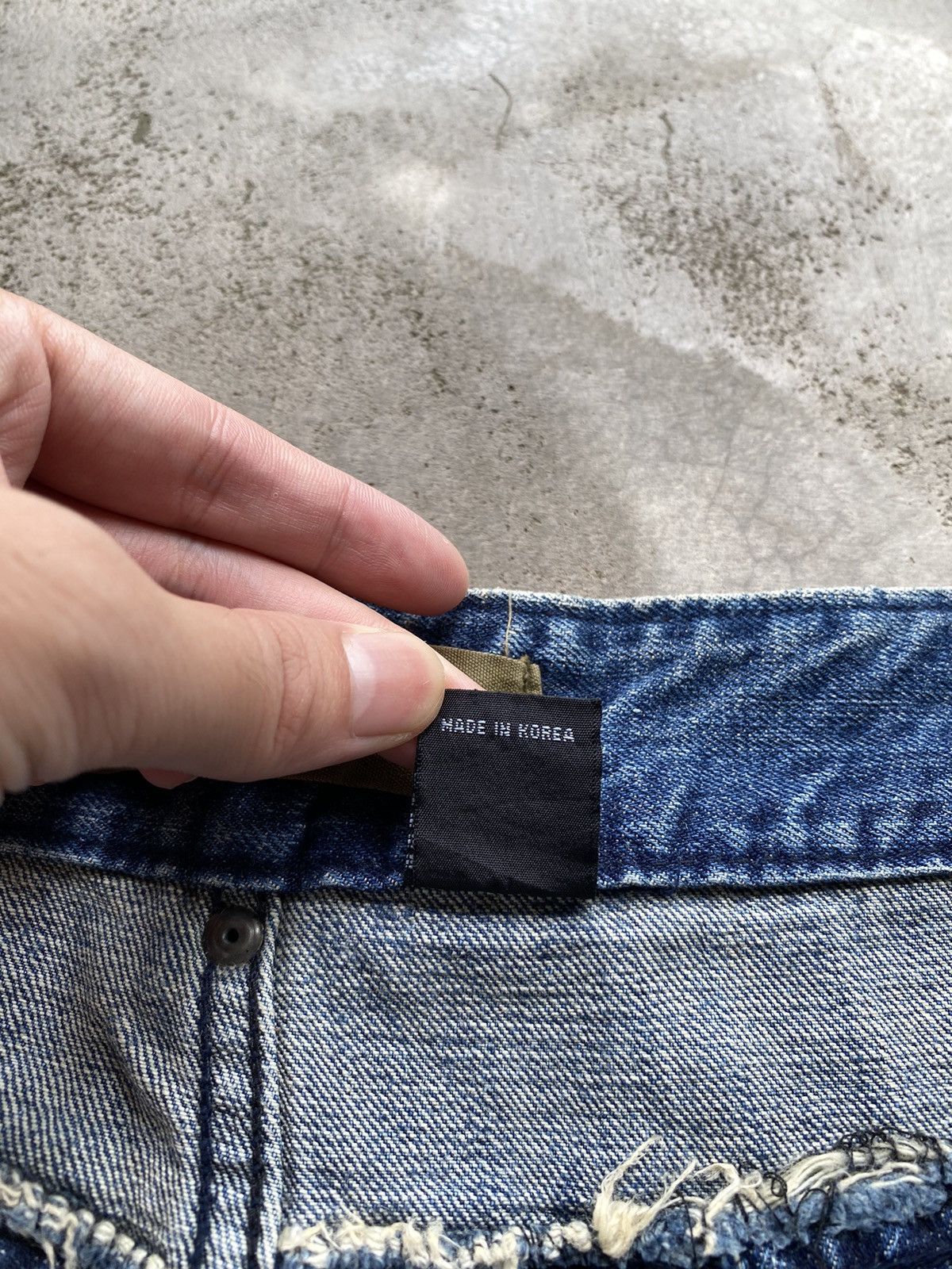 If Six Was Nine × Japanese Brand Hybrid Denim Jeans Size US 32 / EU 48 - 8 Thumbnail