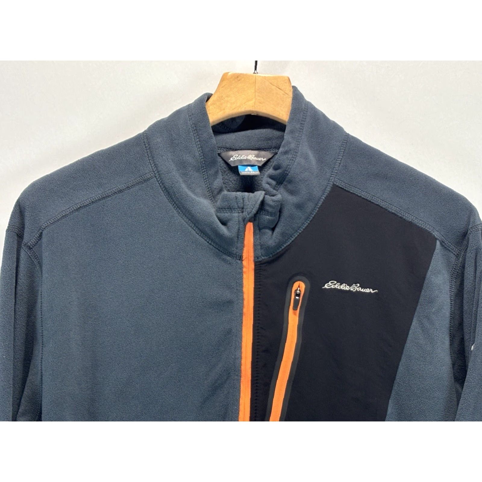 Eddie Bauer Men’s Eddie Bauer First Ascent Micro Fleece Pullover Jacket Sz XL Grey 1/2 Zip Size US XL / EU 56 / 4 - 2 Thumbnail