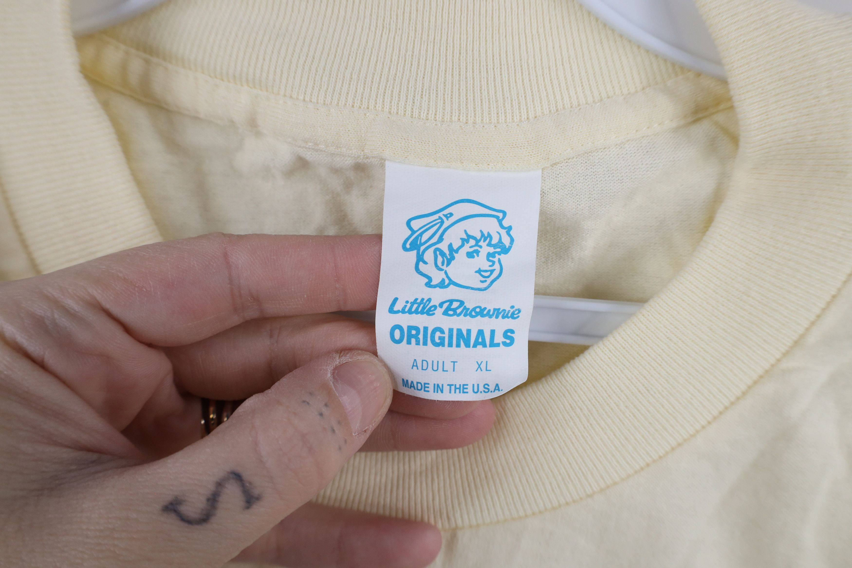 Vintage Vintage 90s Little Brownies Cookies Short Sleeve T-Shirt Size XL / US 12-14 / IT 48-50 - 10 Thumbnail