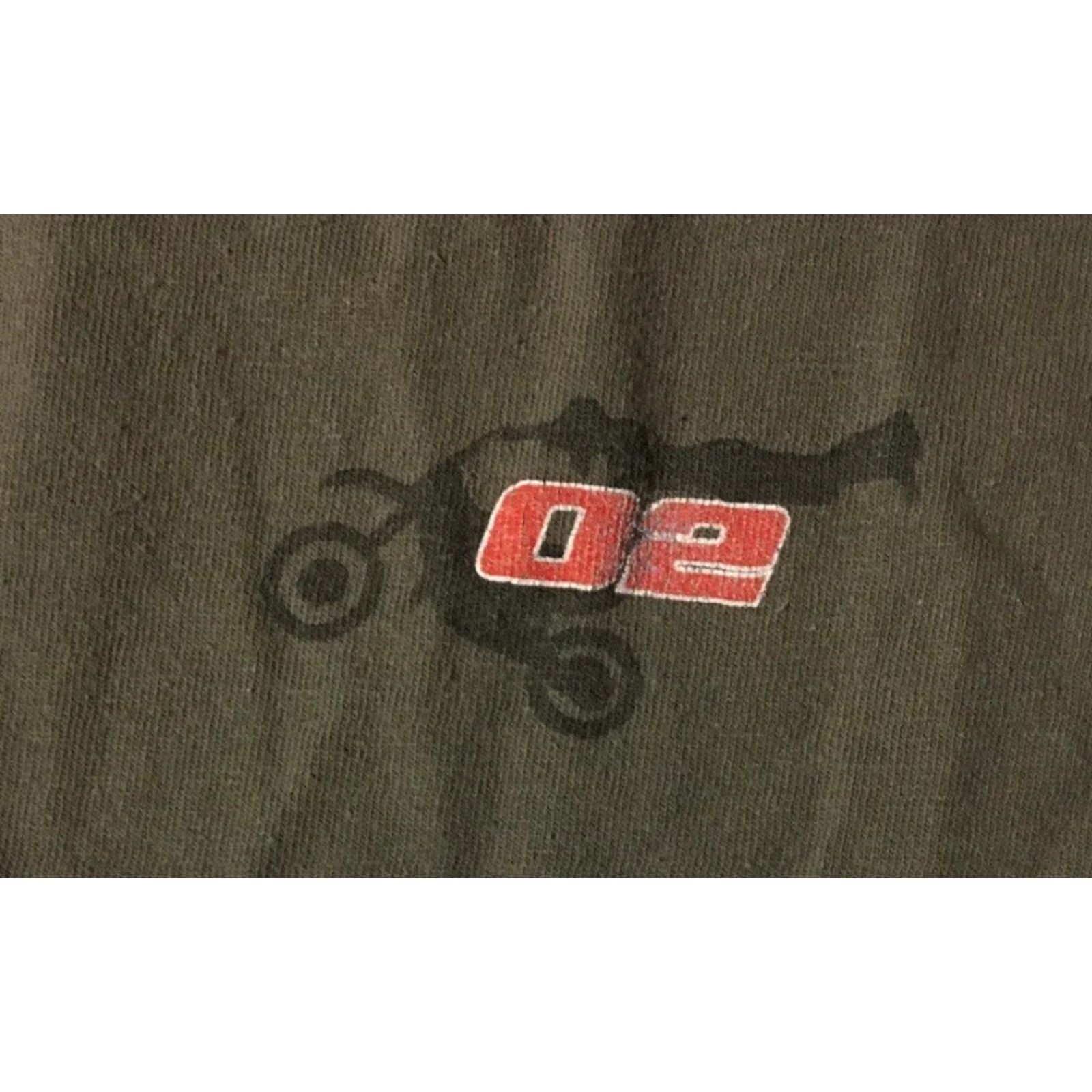 Vintage VINTAGE Dirtrider Revolution Motocross Flames Faded Shirt XL Gray 90s Skater Grunge USA MX Racing Dirt Bike Skate Single Stitch Mens T-Shirt Size US XL / EU 56 / 4 - 4 Thumbnail