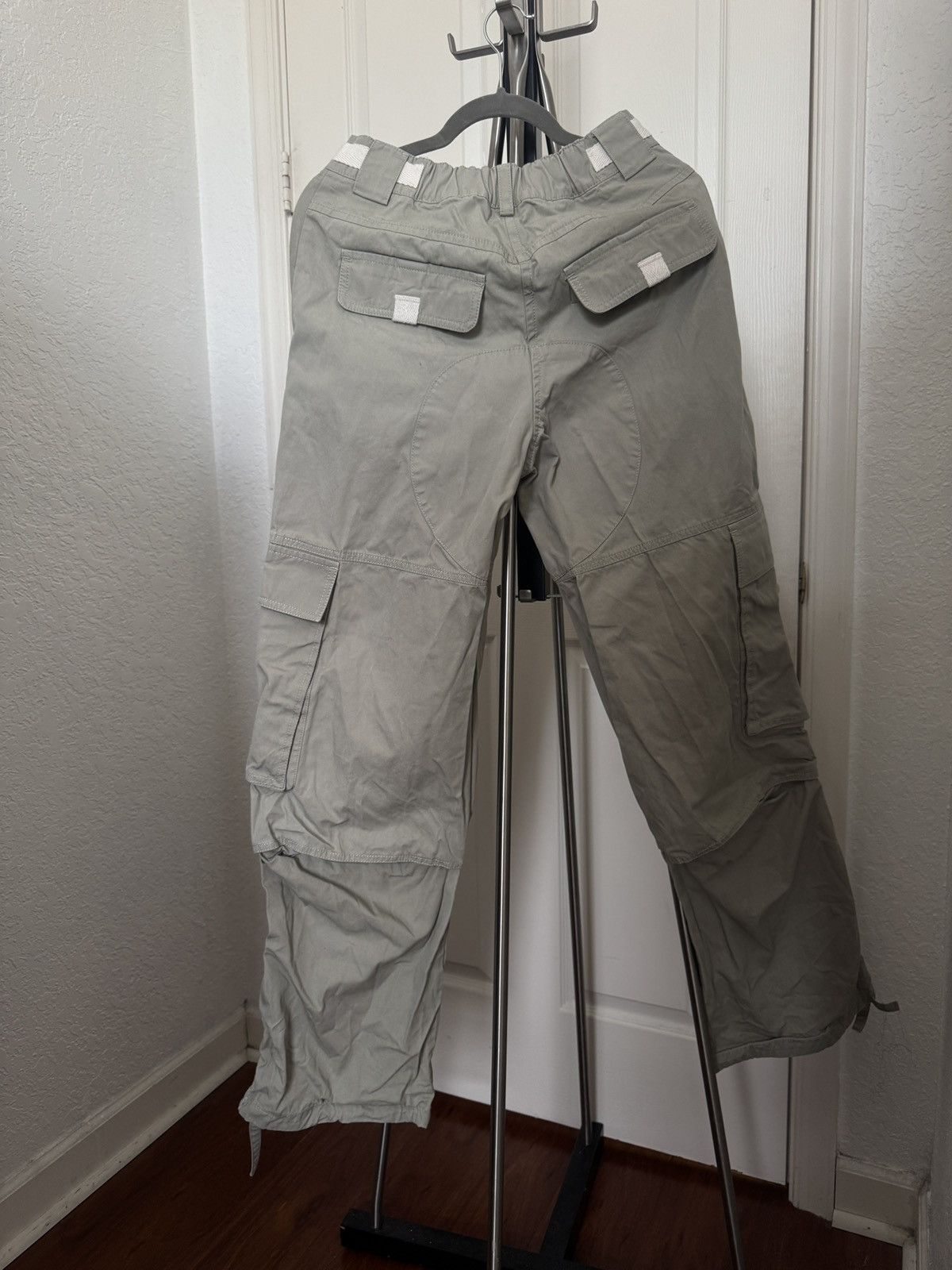 Jacquemus Jacquemus “L’Amour” SS21 Light Green Herringbone Tape Pants Size US 31 - 5 Thumbnail