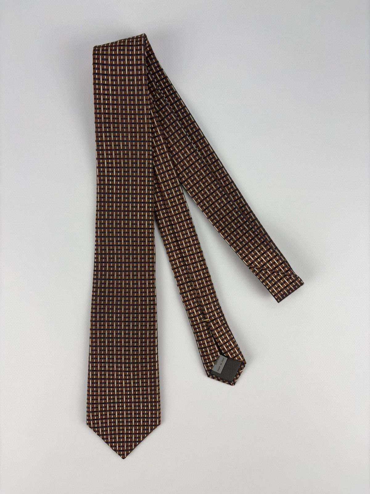 Canali Canali Tie 100% Silk Made in Italy Size ONE SIZE - 2 Thumbnail