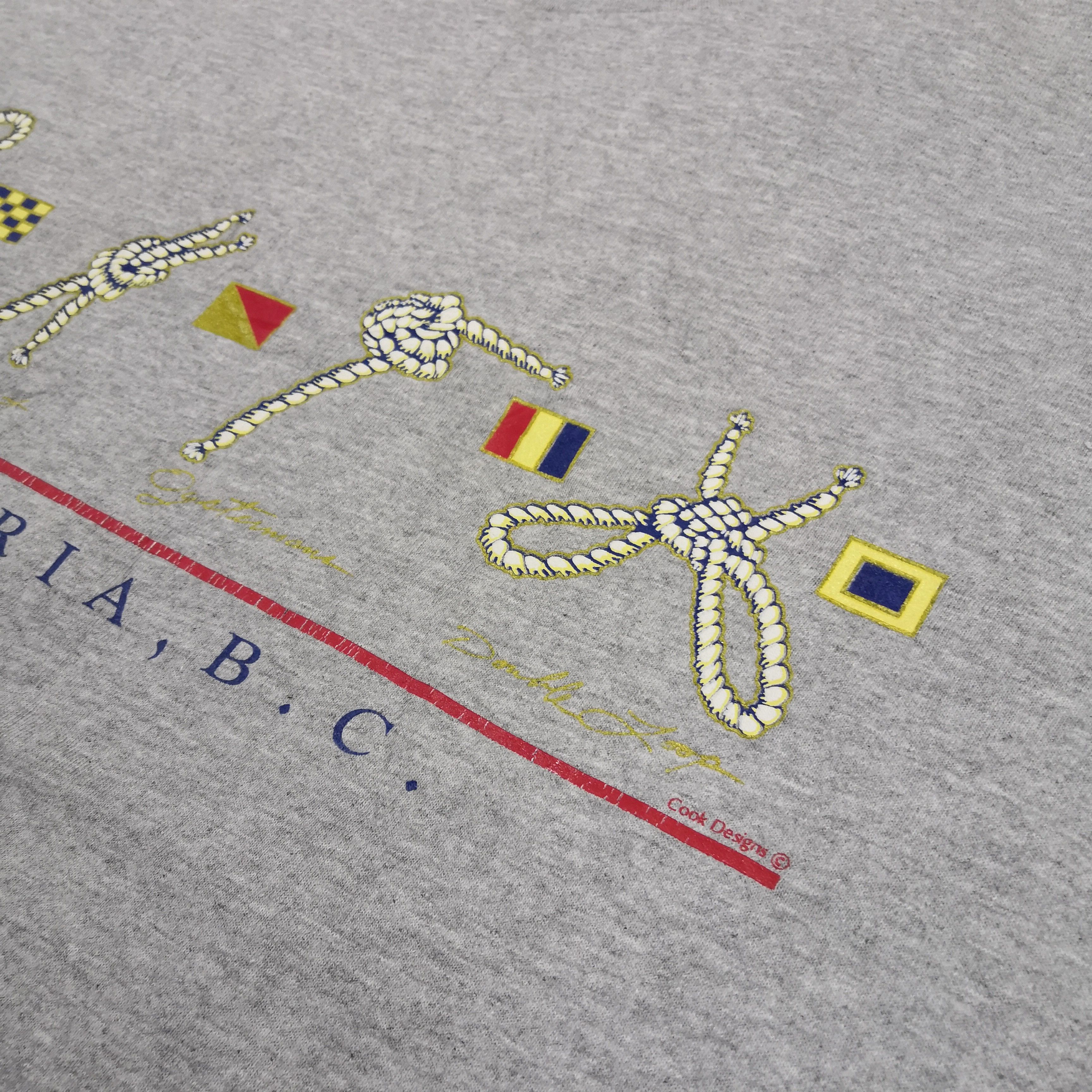Vintage Vintage 90s Victoria BC T-shirt Victoria Crewneck Tee Size US M / EU 48-50 / 2 - 4 Thumbnail