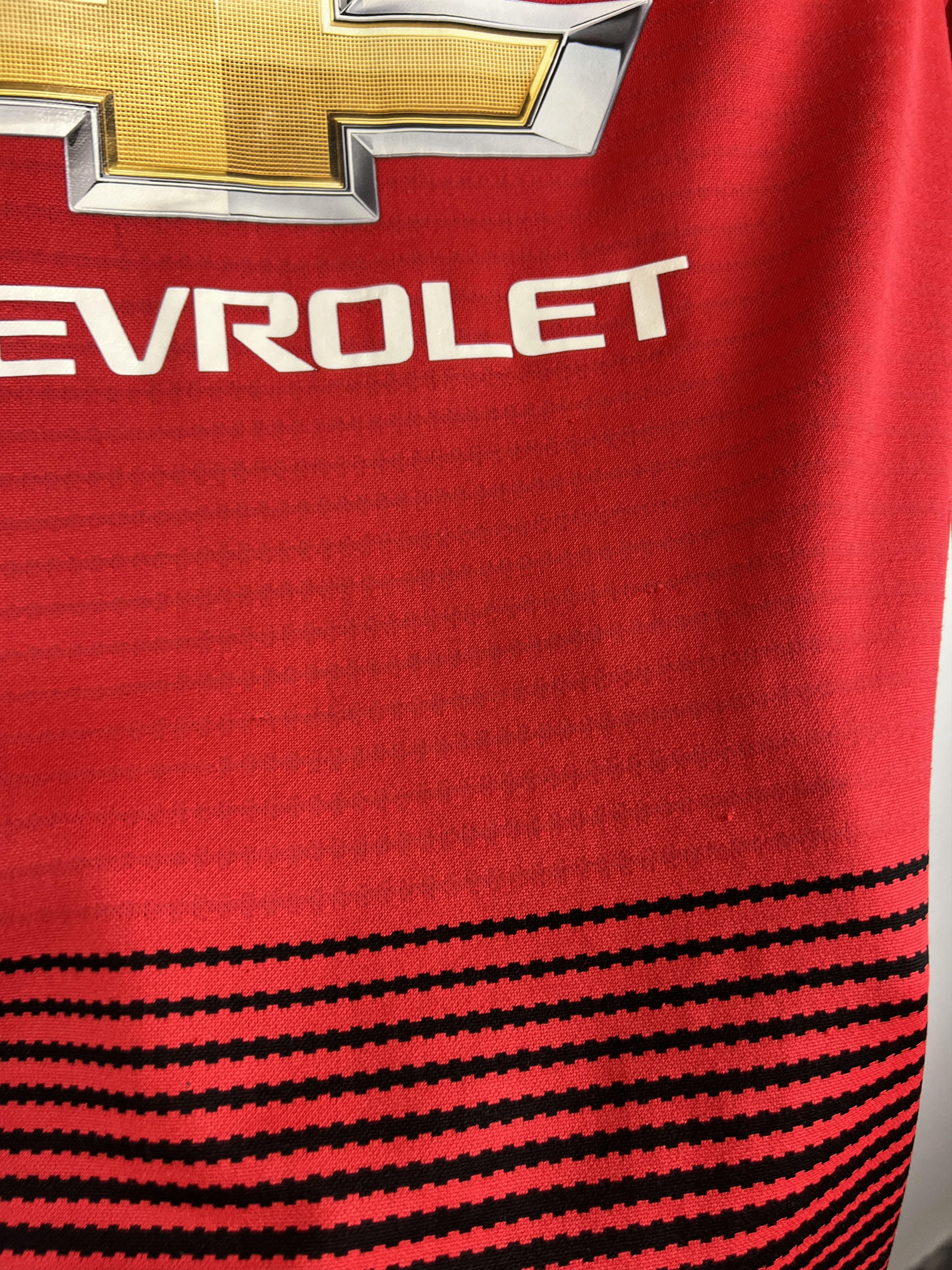 Adidas Manchester United football shirt #6 Pogba Jersey Boys XL Size US XXS / EU 40 - 6 Thumbnail