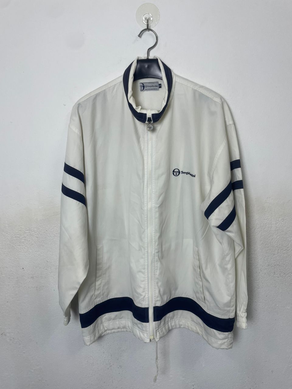 Sergio Tacchini × Vintage Sergio Tacchini white jacket Size US S / EU 44-46 / 1 - 1 Thumbnail