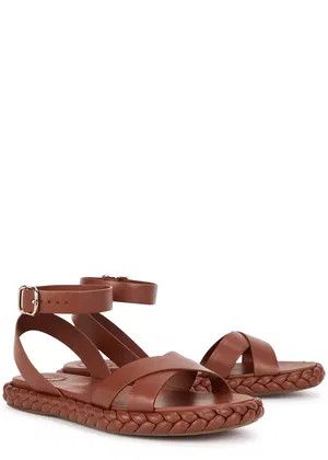 Chloe o1loc1c1024 Pip Sandals in Brown Size US 6 / IT 36 - 3 Thumbnail