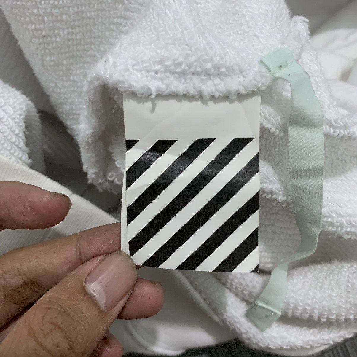 Off-White Off-White Brush Arrow Oversize Hoodie Size US XXS / EU 40 - 10 Thumbnail