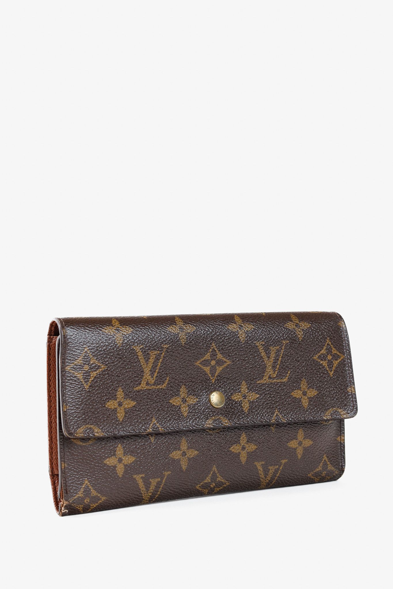 Louis Vuitton Louis Vuitton Porte Tresor Monogram Canvas Wallet Size ONE SIZE - 2 Thumbnail
