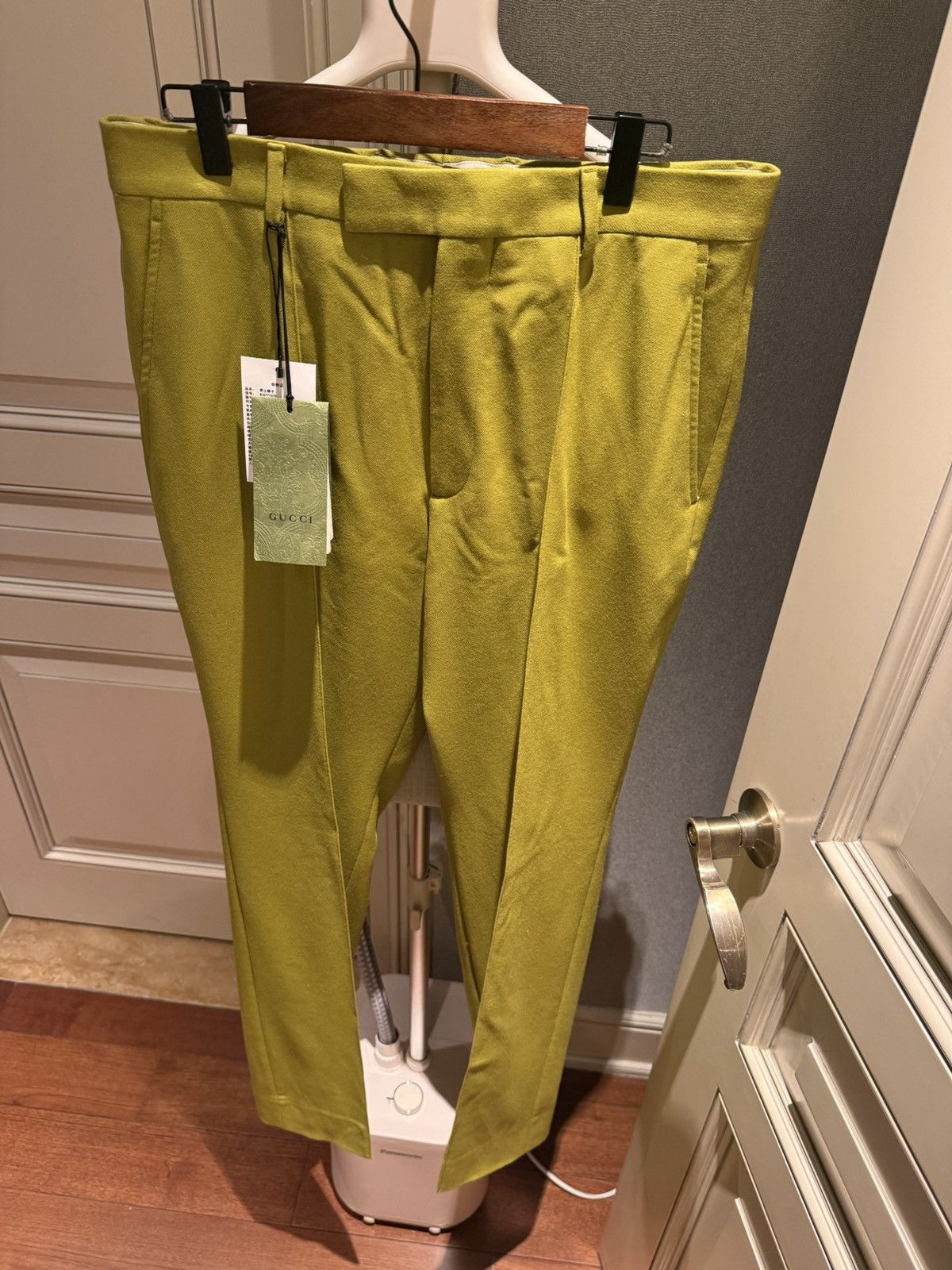 Gucci mustard wool wide legged pants size48 Size US 31 - 12 Thumbnail