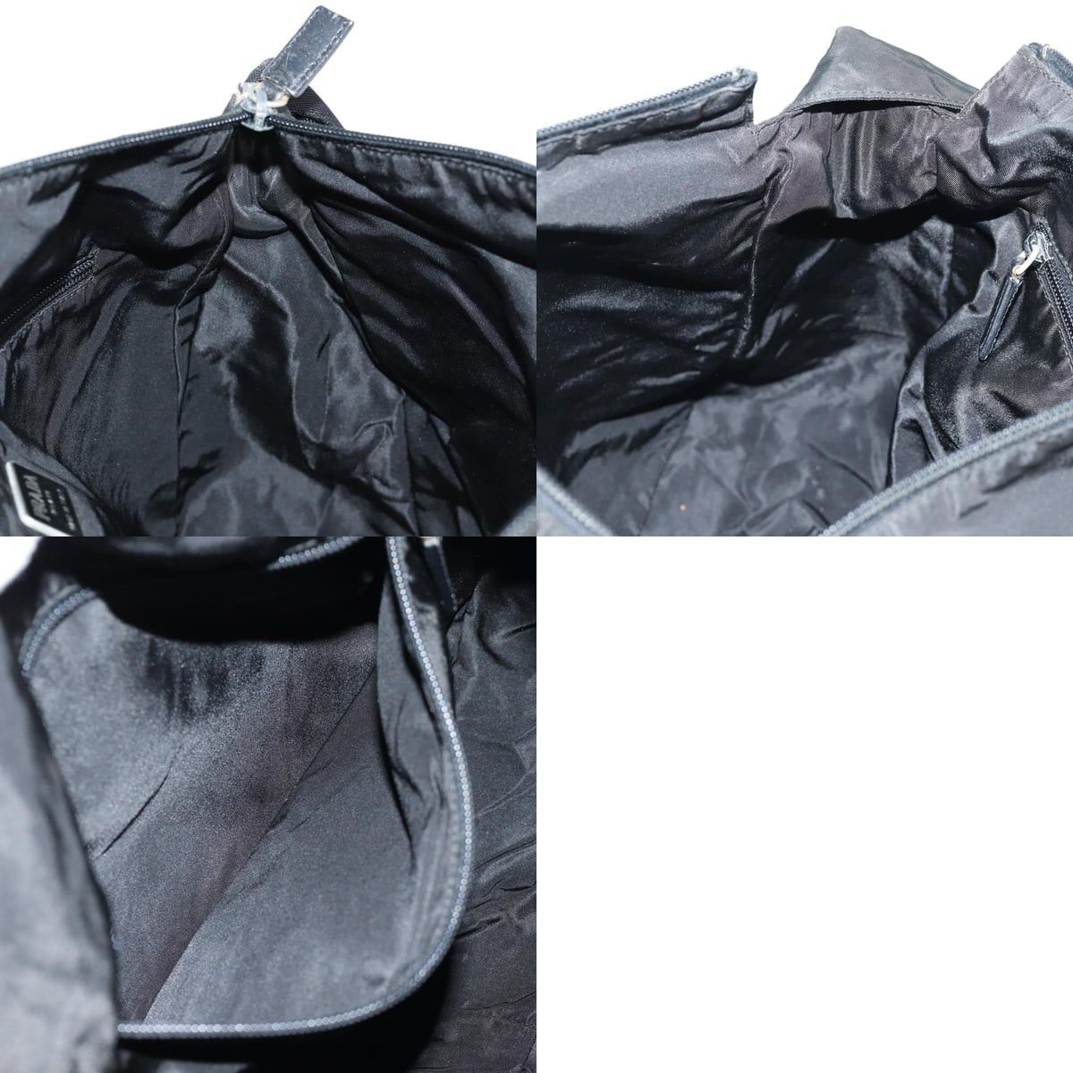 Prada PRADA Shoulder Bag Nylon Black Silver Size ONE SIZE - 13 Thumbnail