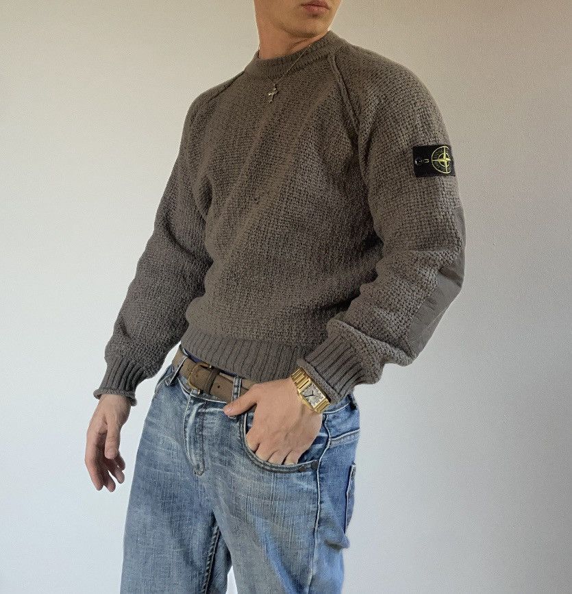 Stone Island Stone Island Knit Sweater Crewneck Size US M / EU 48-50 / 2 - 1 Thumbnail