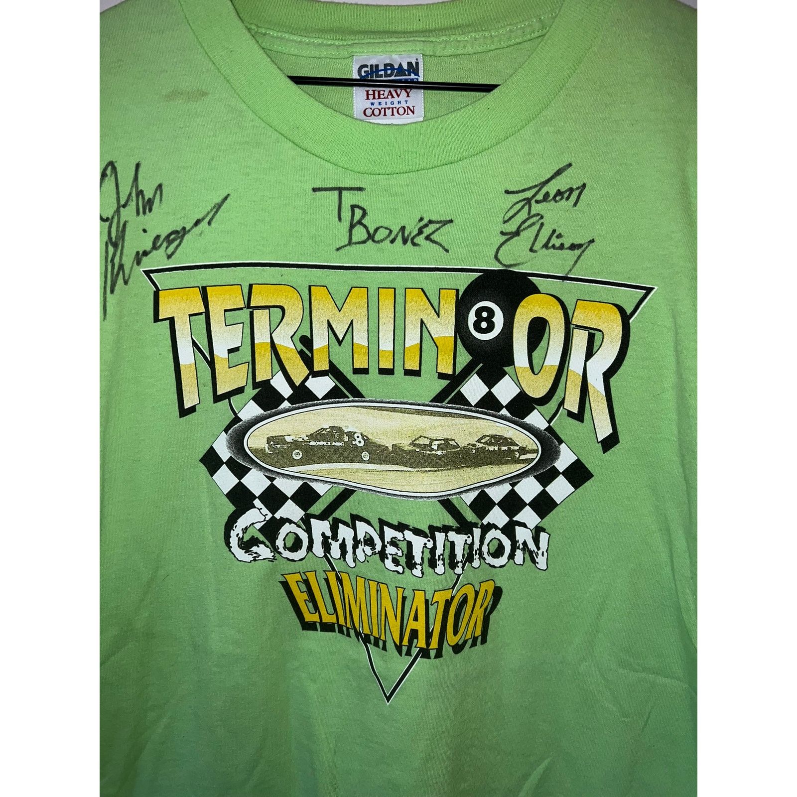 Gildan Vintage Terminator Competition Shirt Tee Eliminator 90s XL Size US XL / EU 56 / 4 - 2 Thumbnail