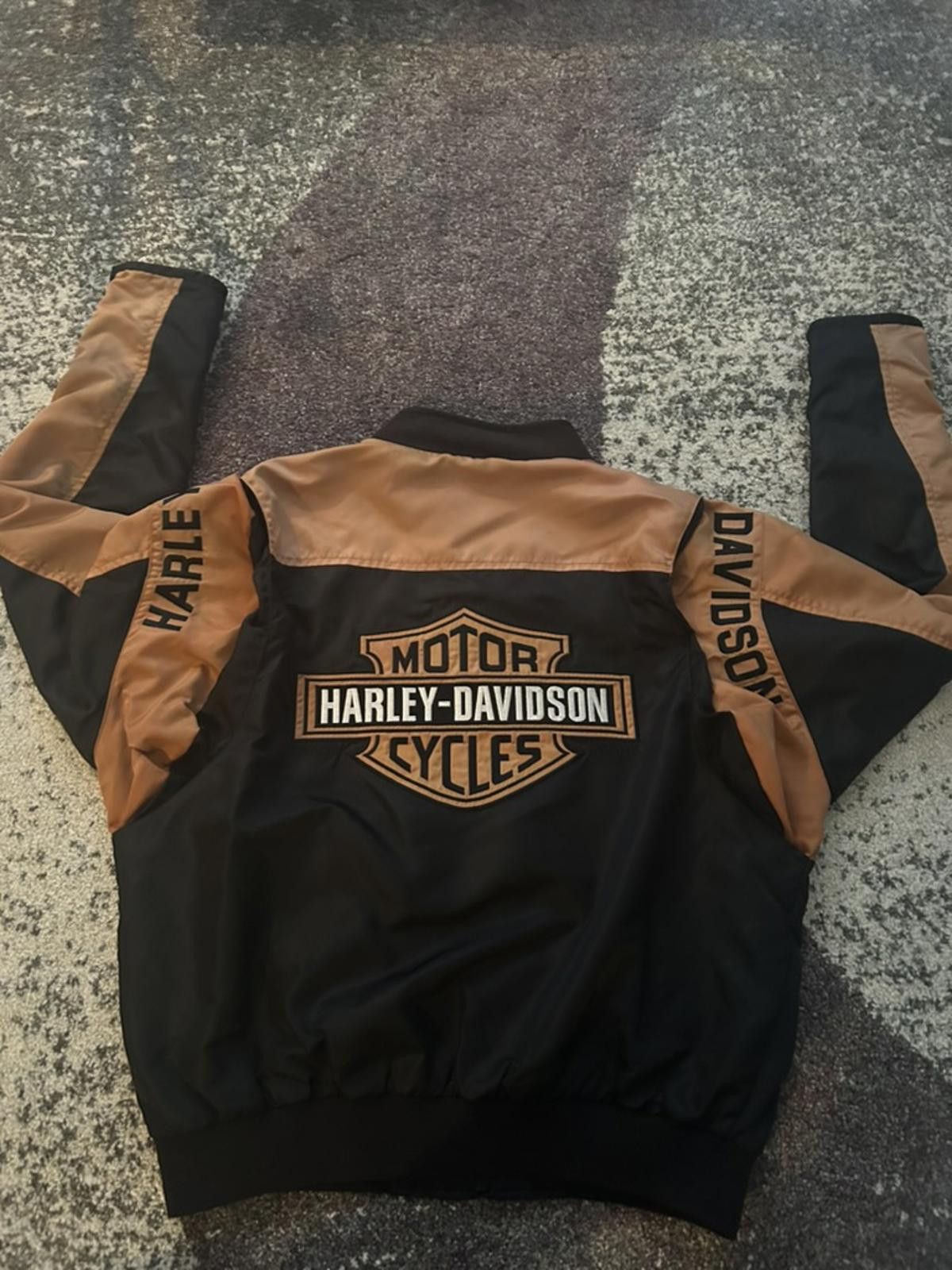 Harley Davidson Harley-Davidson Nylon Riding Bomber Jacket Size US L / EU 52-54 / 3 - 4 Thumbnail